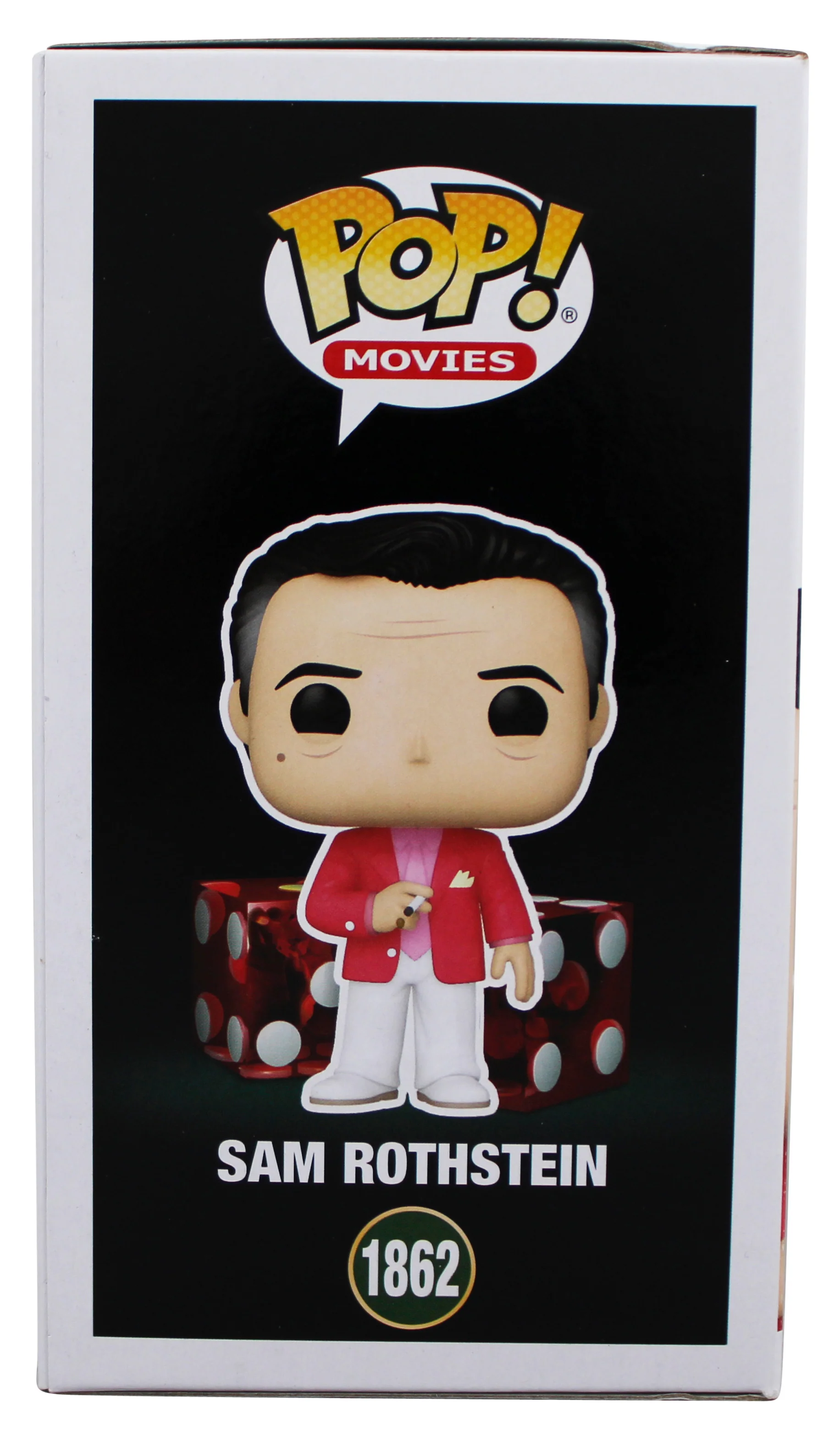 Robert De Niro Casino Signed Sam Rothstein #1862 Funko Pop Vinyl Figure BAS - Image 6