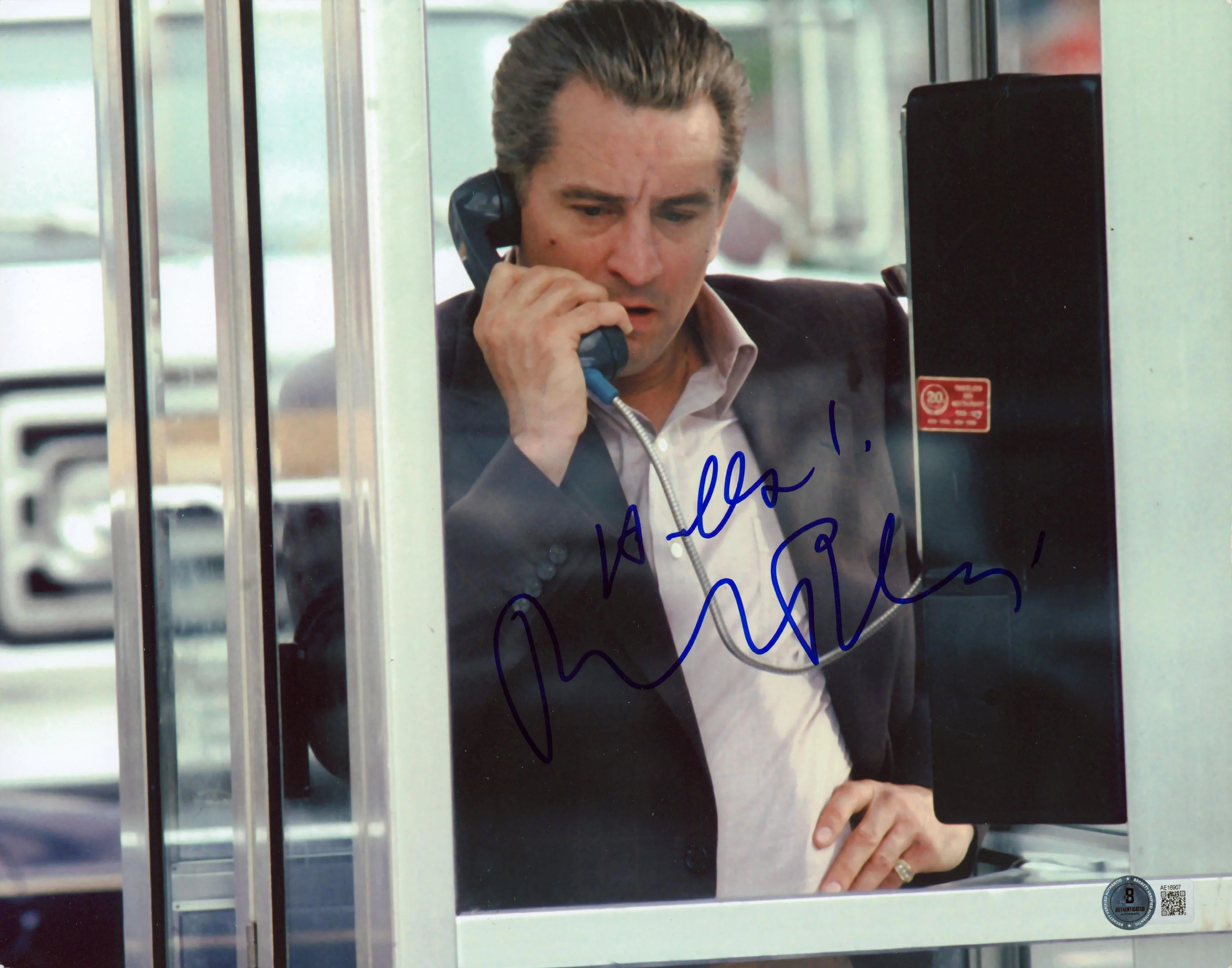Robert De Niro Goodfellas Authentic Signed 11x14 Photo Auto 10! BAS #AE16907 - Image 2