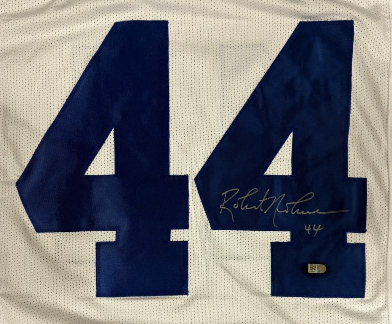 Robert Newhouse Dallas Signed White Football Jersey Sports Integrity - Image 2