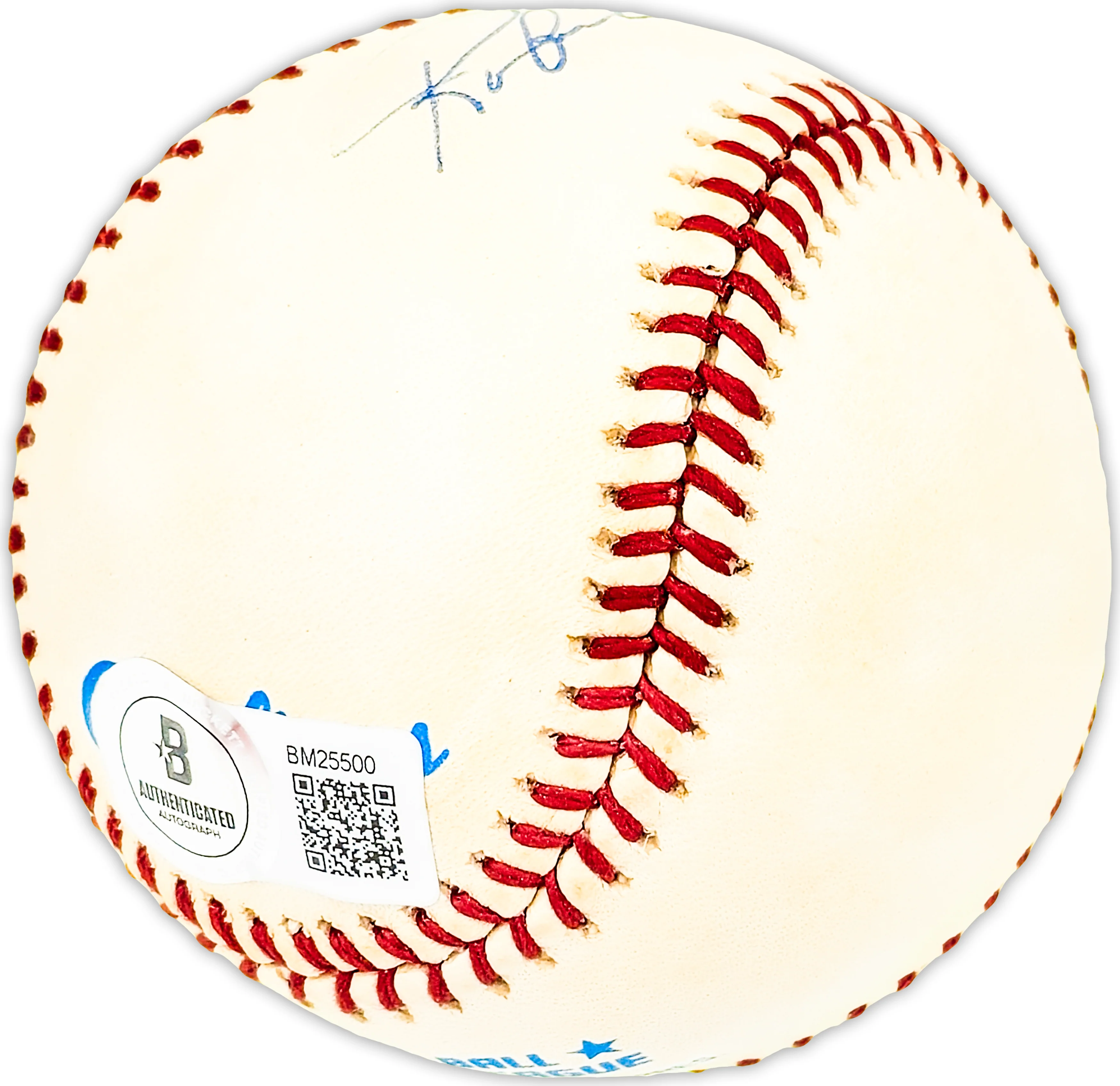 Roberto Bob Rodriguez Autographed Official AL Baseball Chicago Cubs, Oakland A's Beckett BAS QR #BM25500 - Image 3
