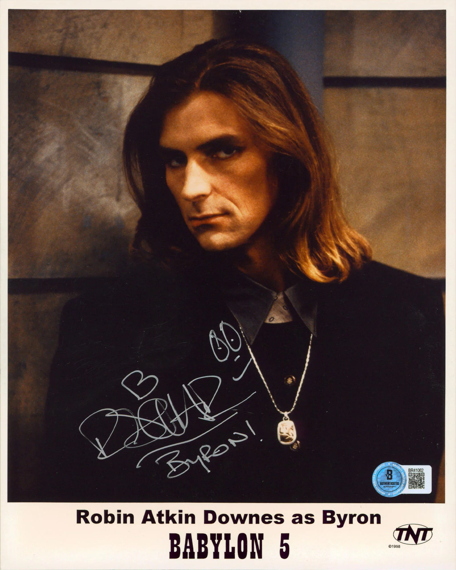 Robin Arkin Downes Babylon 5 "Byron" Authentic Signed 8x10 Photo BAS #BR41062 - Image 2