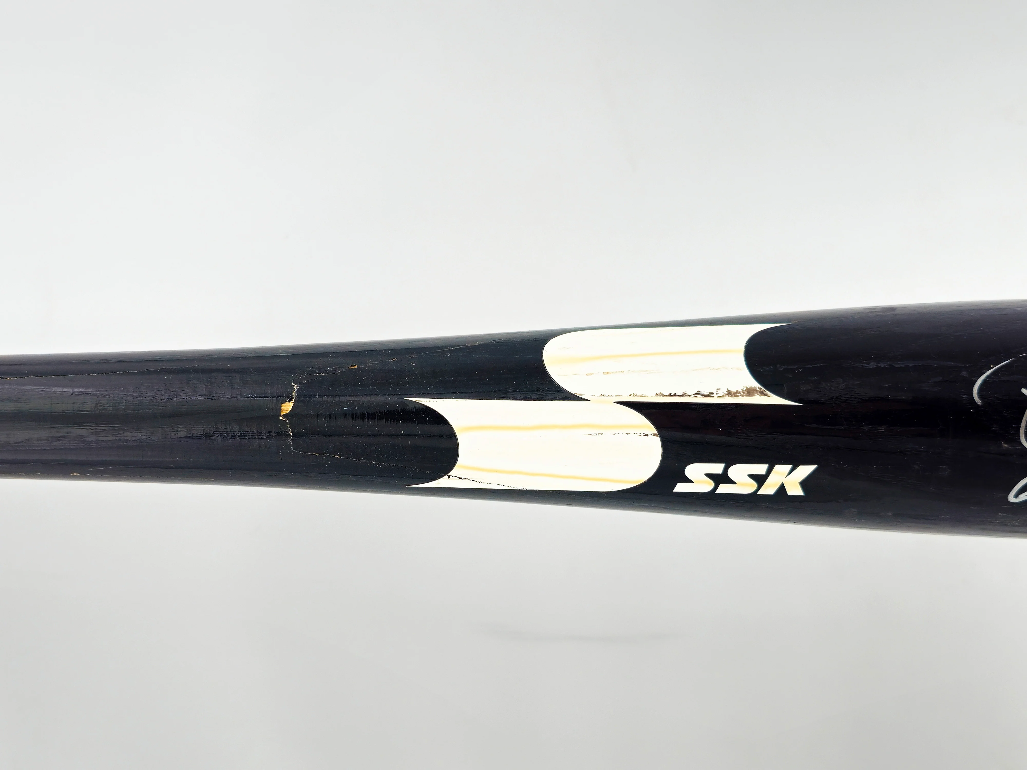 Robinson Cano Autographed Game Used Black SSK Baseball Bat New York Yankees "Game Used" PSA/DNA #7A96453 - Image 4