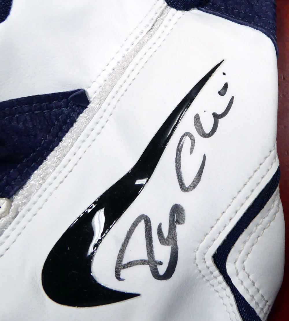 Robinson Cano Autographed Pair of Game Used Nike Batting Gloves with Signed Certificate SKU #113654 - Image 2