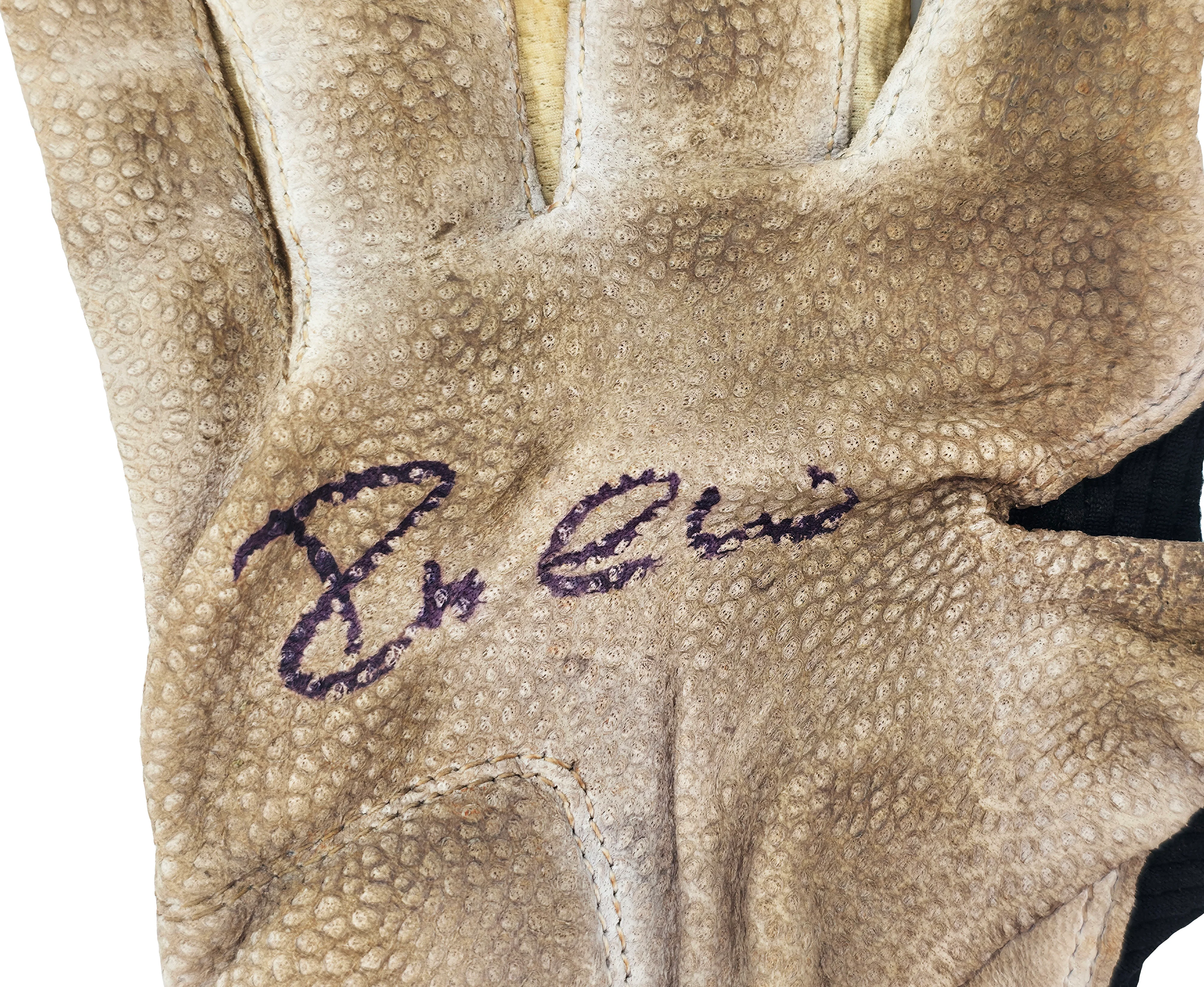 Robinson Cano Autographed Pair of Game Used White & Black Nike Batting Gloves New York Yankees PSA/DNA Stock #239112 - Image 2