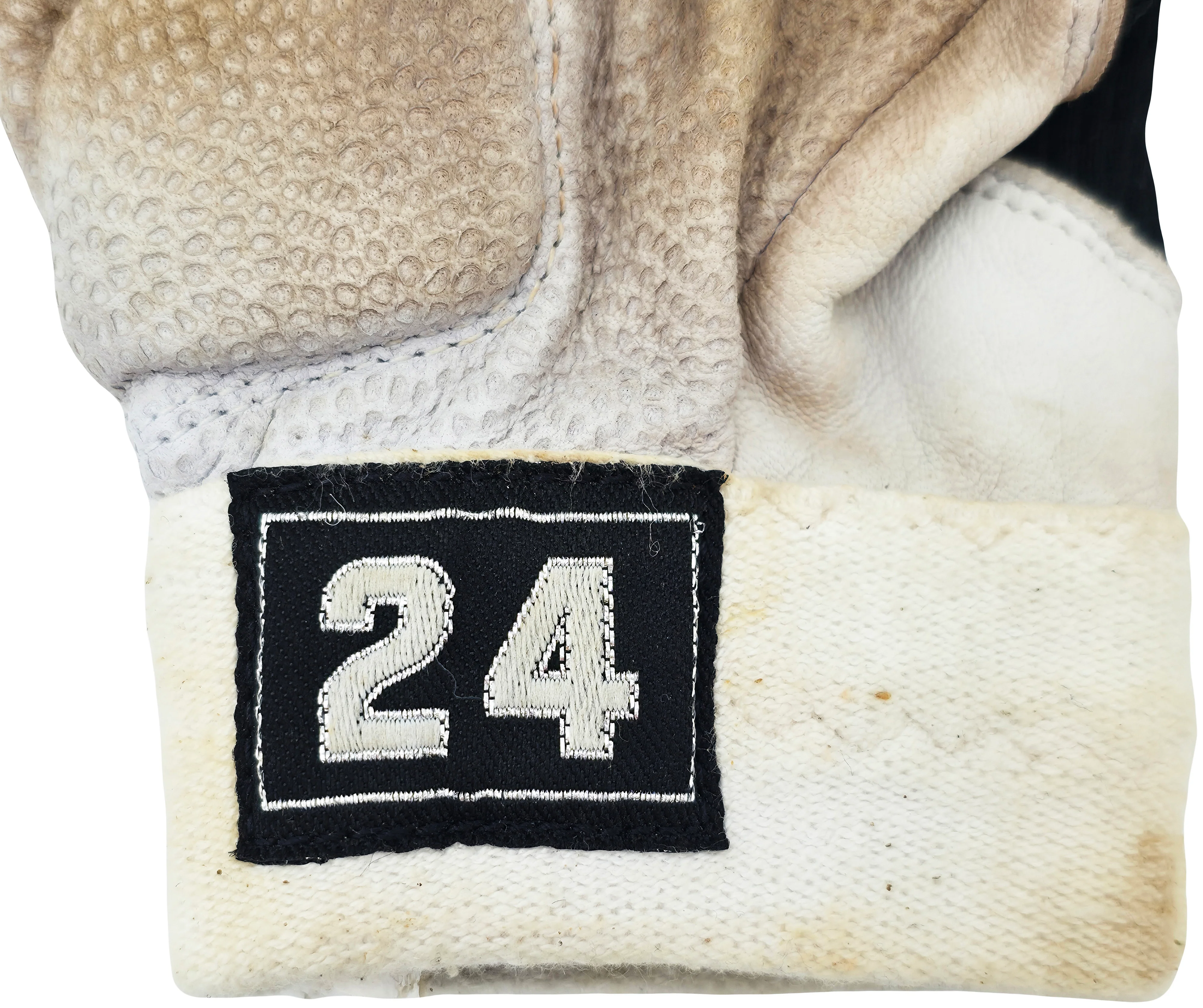 Robinson Cano Autographed Pair of Game Used White & Black Nike Batting Gloves New York Yankees PSA/DNA Stock #239112 - Image 4