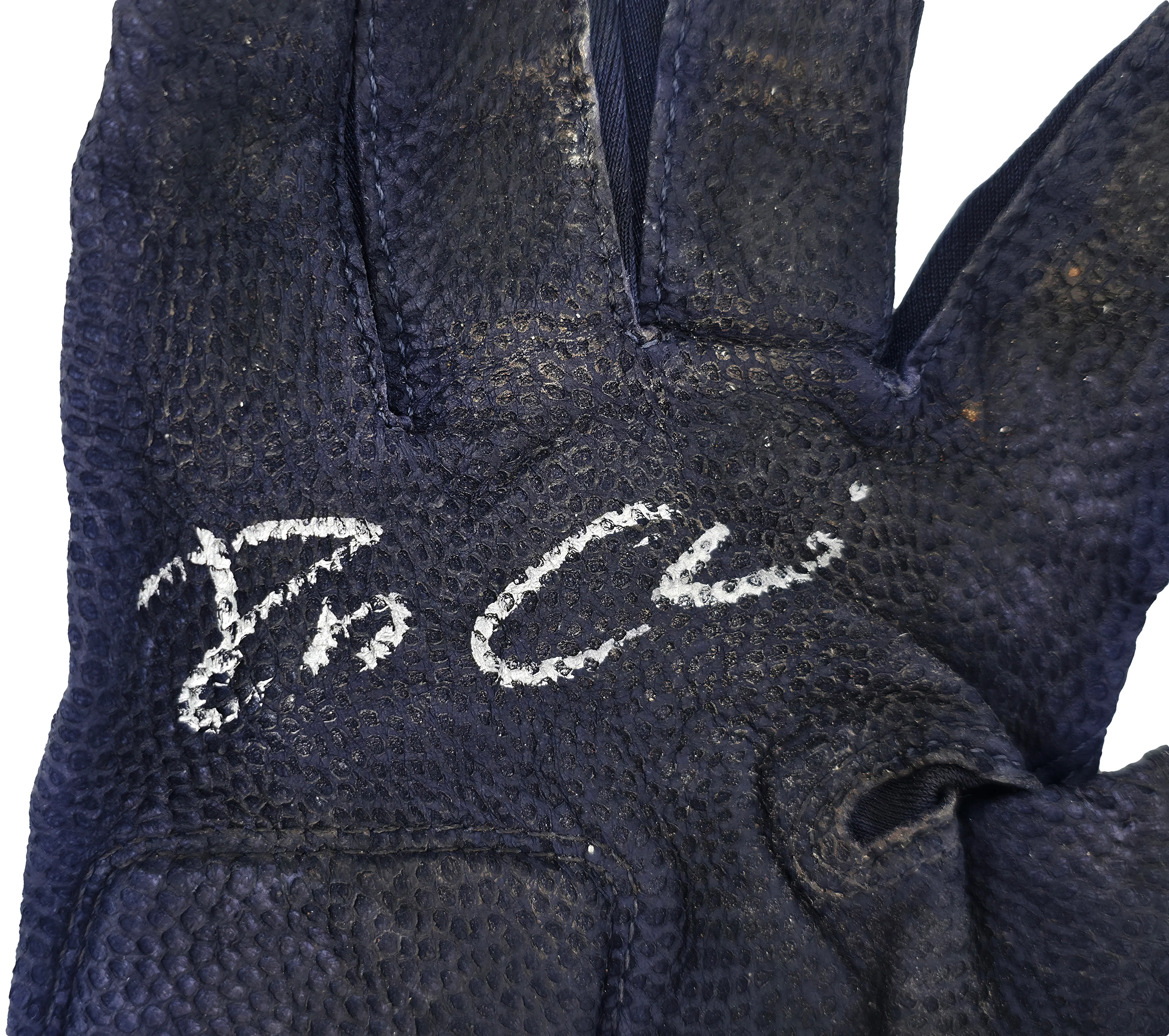 Robinson Cano Autographed Pair of Game Used White & Navy Blue Nike Batting Gloves New York Yankees PSA/DNA Stock #239113 - Image 2