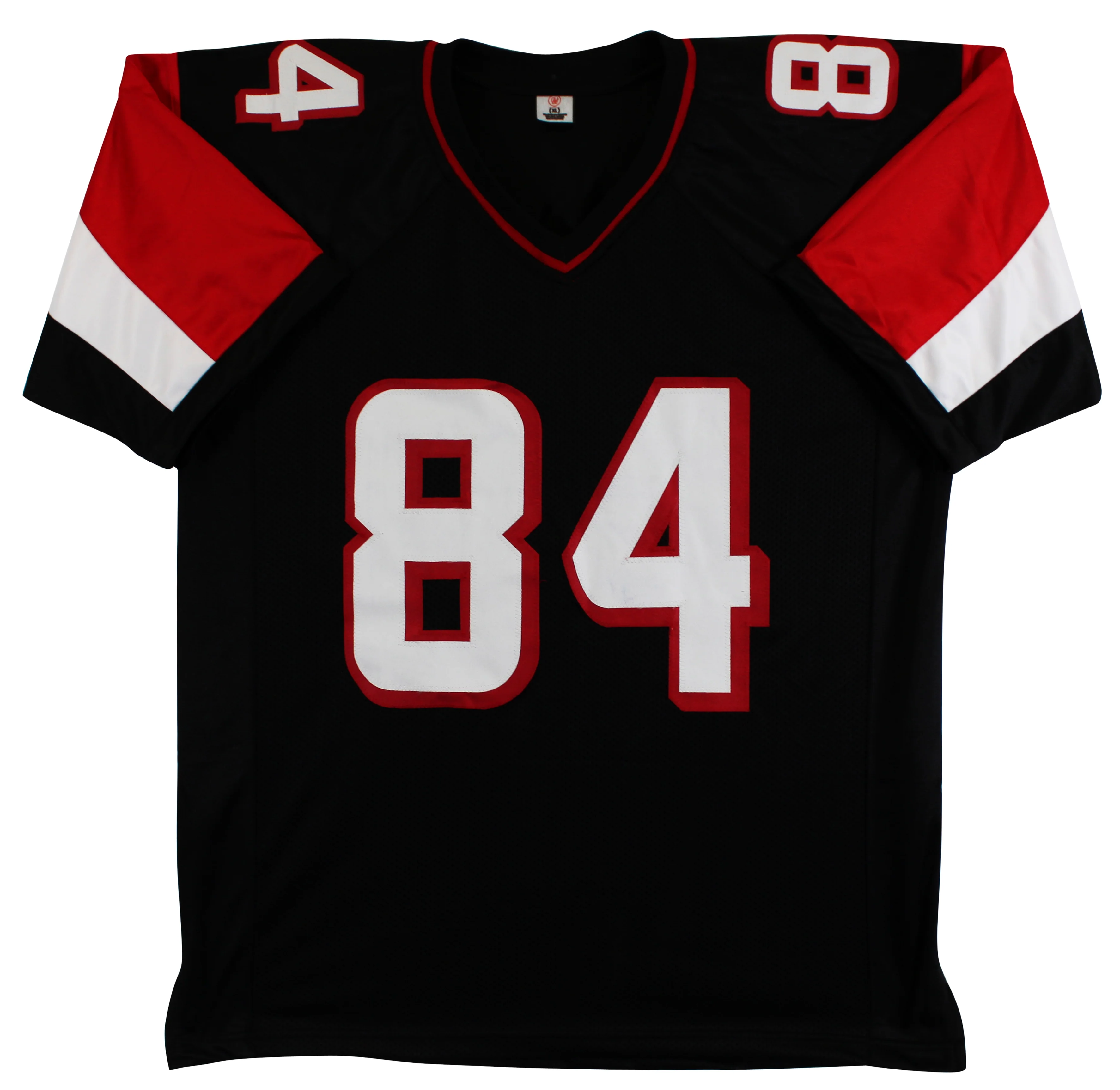 Roddy White Authentic Signed Black Pro Style Jersey Autographed BAS Witnessed 2 - Image 4