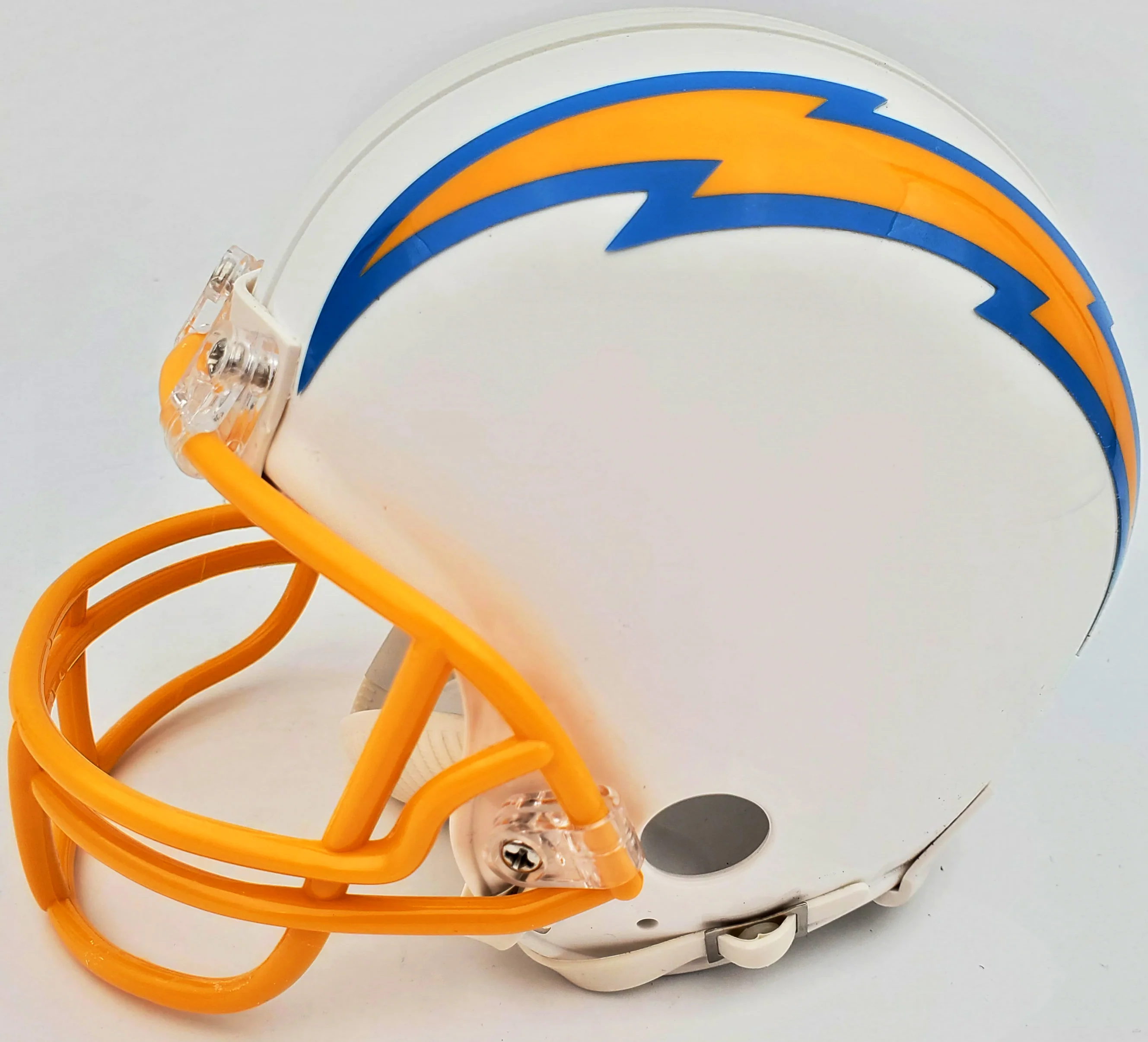 Rodney Harrison Autographed San Diego Chargers White Mini Helmet Beckett BAS QR Stock #193942 - Image 4