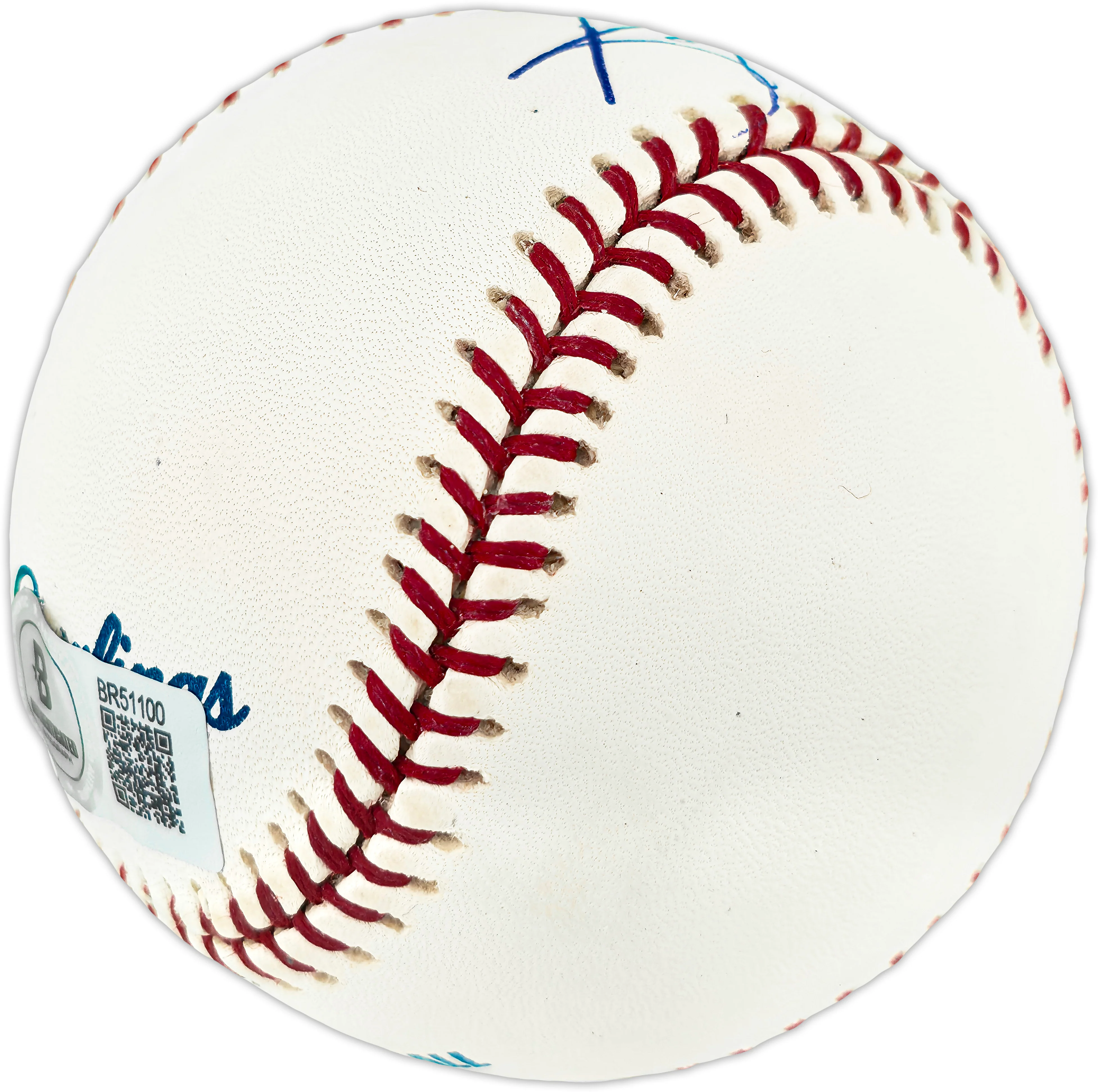 Rogelio Moret Autographed Official MLB Baseball Boston Red Sox, Atlanta Braves Beckett BAS QR #BR51100 - Image 3
