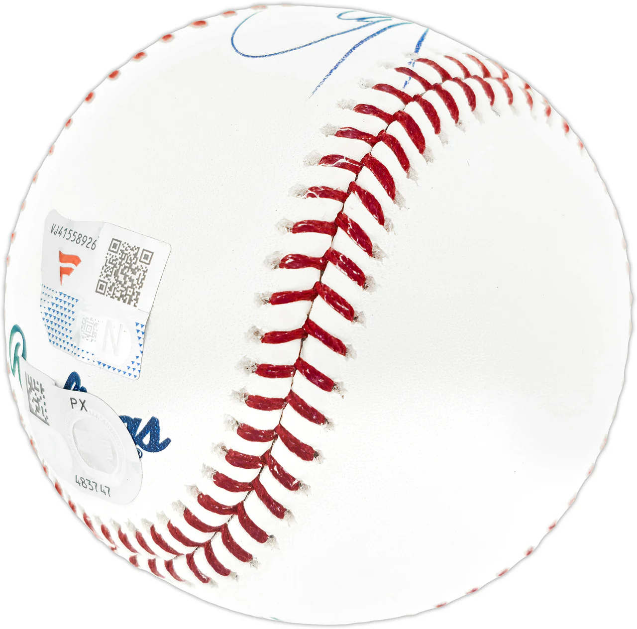 Roki Sasaki Autographed Official MLB Baseball Los Angeles Dodgers MLB & Fanatics Holo #VJ41558926 - Image 3
