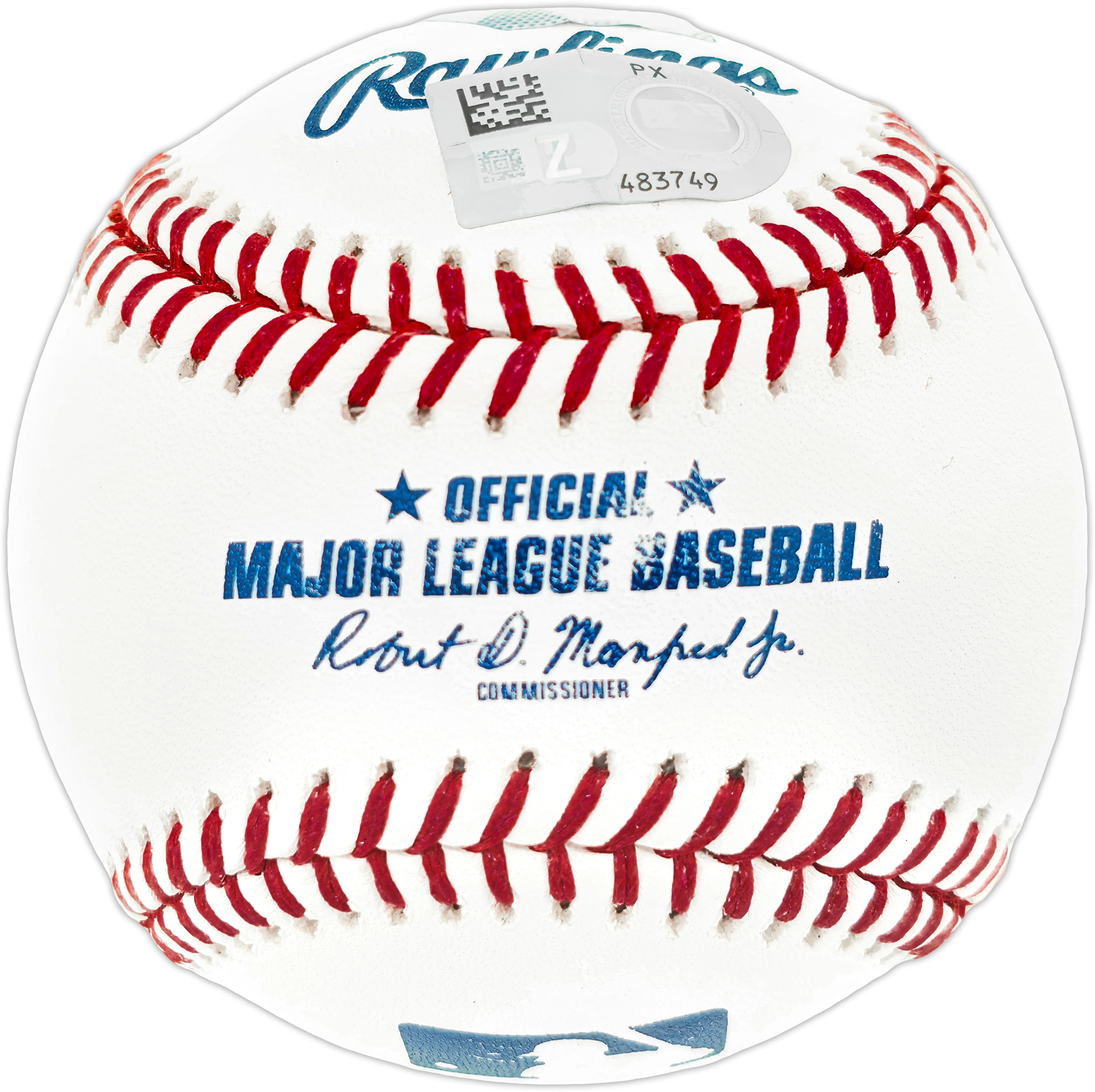 Roki Sasaki Autographed Official MLB Baseball Los Angeles Dodgers MLB & Fanatics Holo #VJ41558940 - Image 2