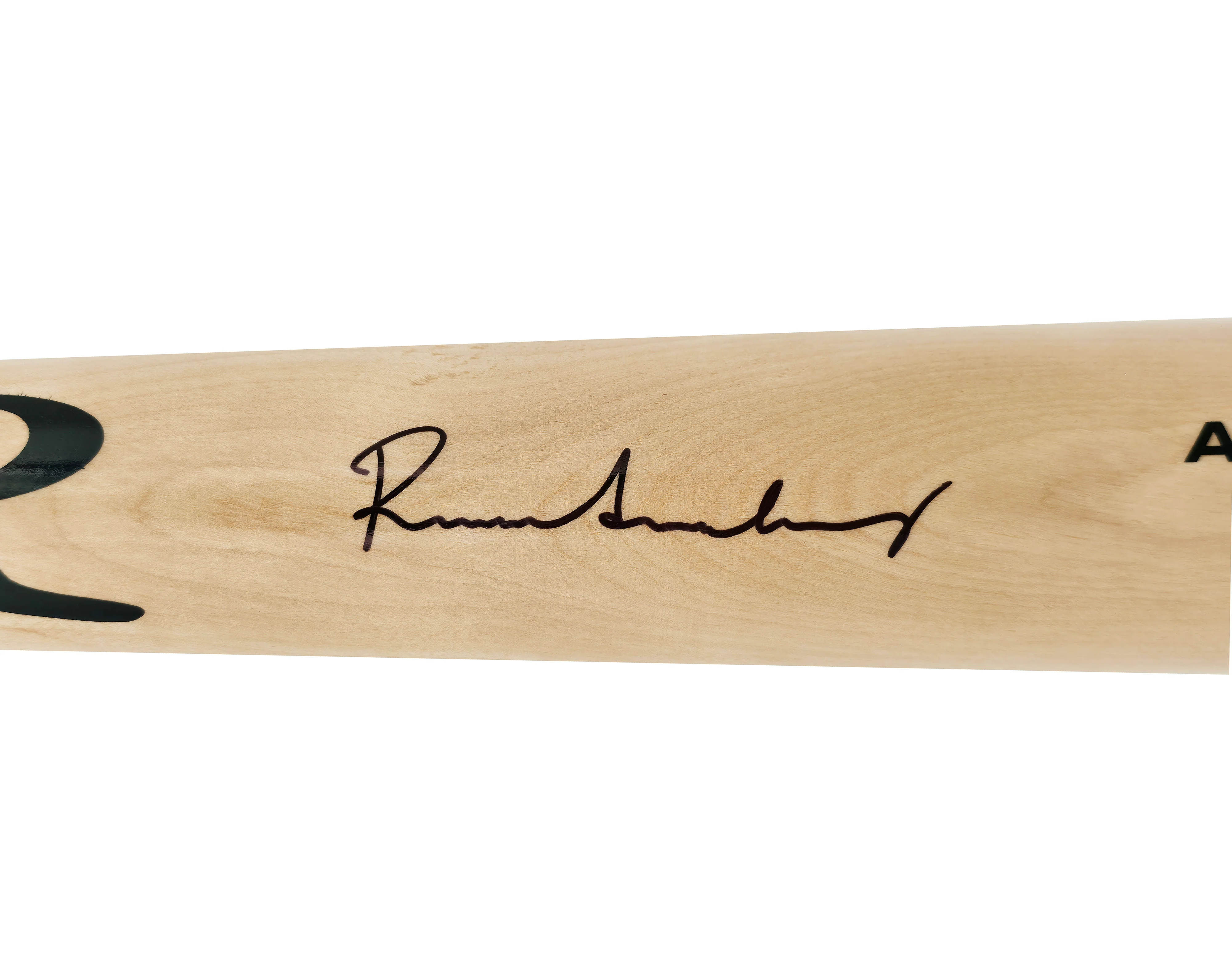 Roman Anthony Autographed Blonde Rawlings Adirondack Pro Baseball Bat Boston Red Sox Fanatics & MLB Holo Stock #252780 - Image 3