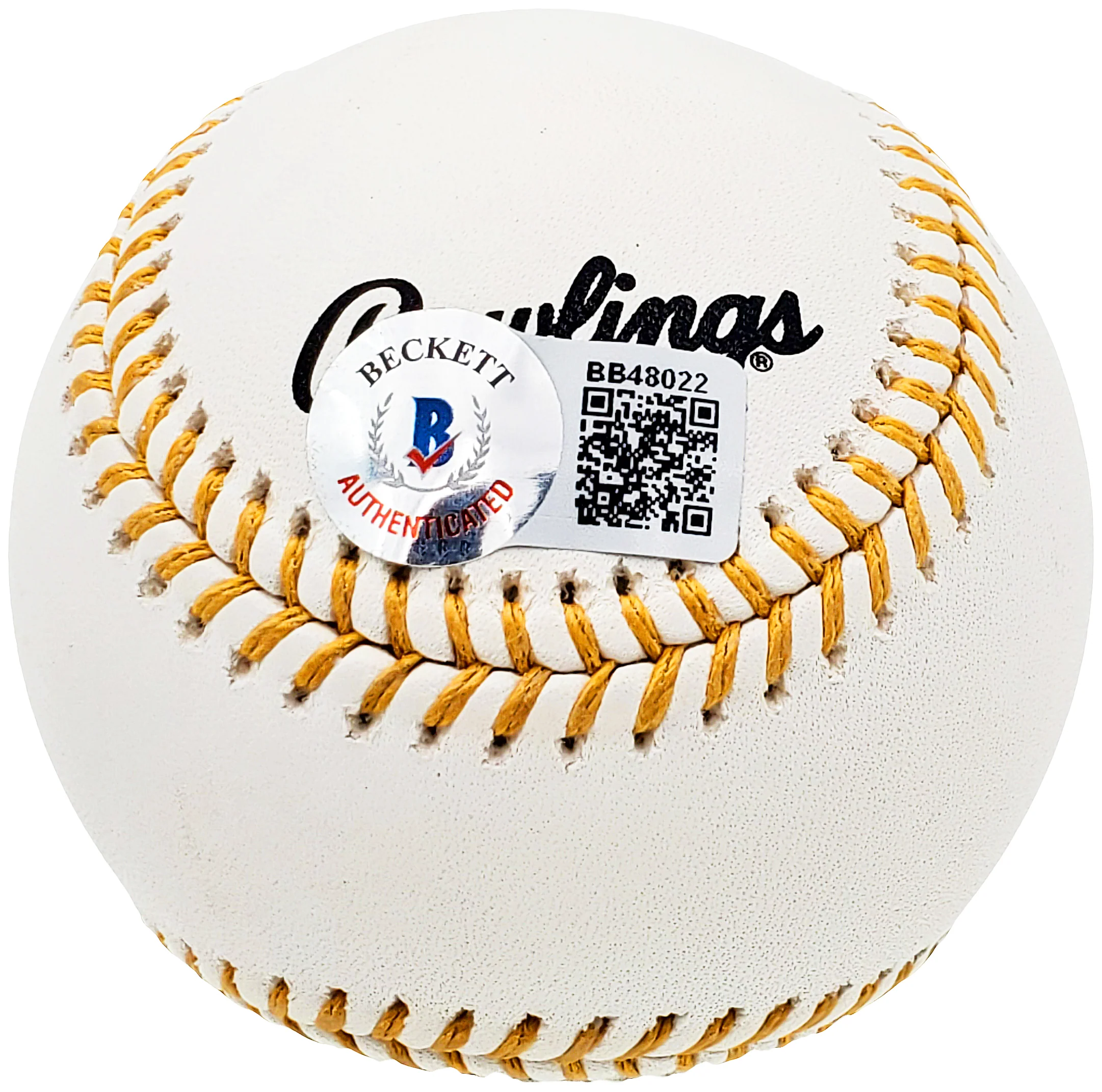 Ron Guidry Autographed Official Gold Glove Baseball New York Yankees "5X Gold Glove" Beckett BAS Stock #197059 - Image 3