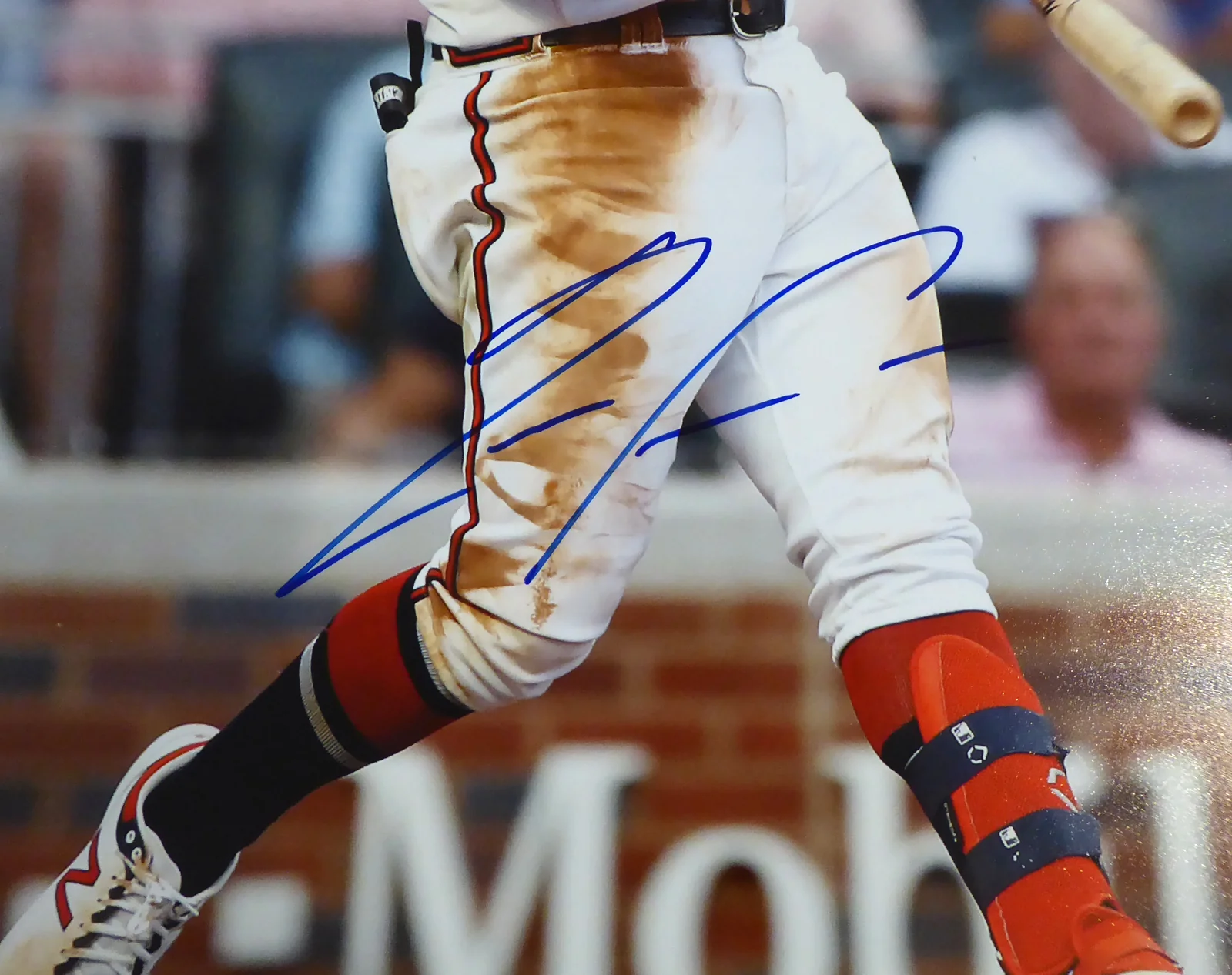 Ronald Acuna Jr. Autographed 16x20 Photo Atlanta Braves Beckett BAS Stock #181326 - Image 2