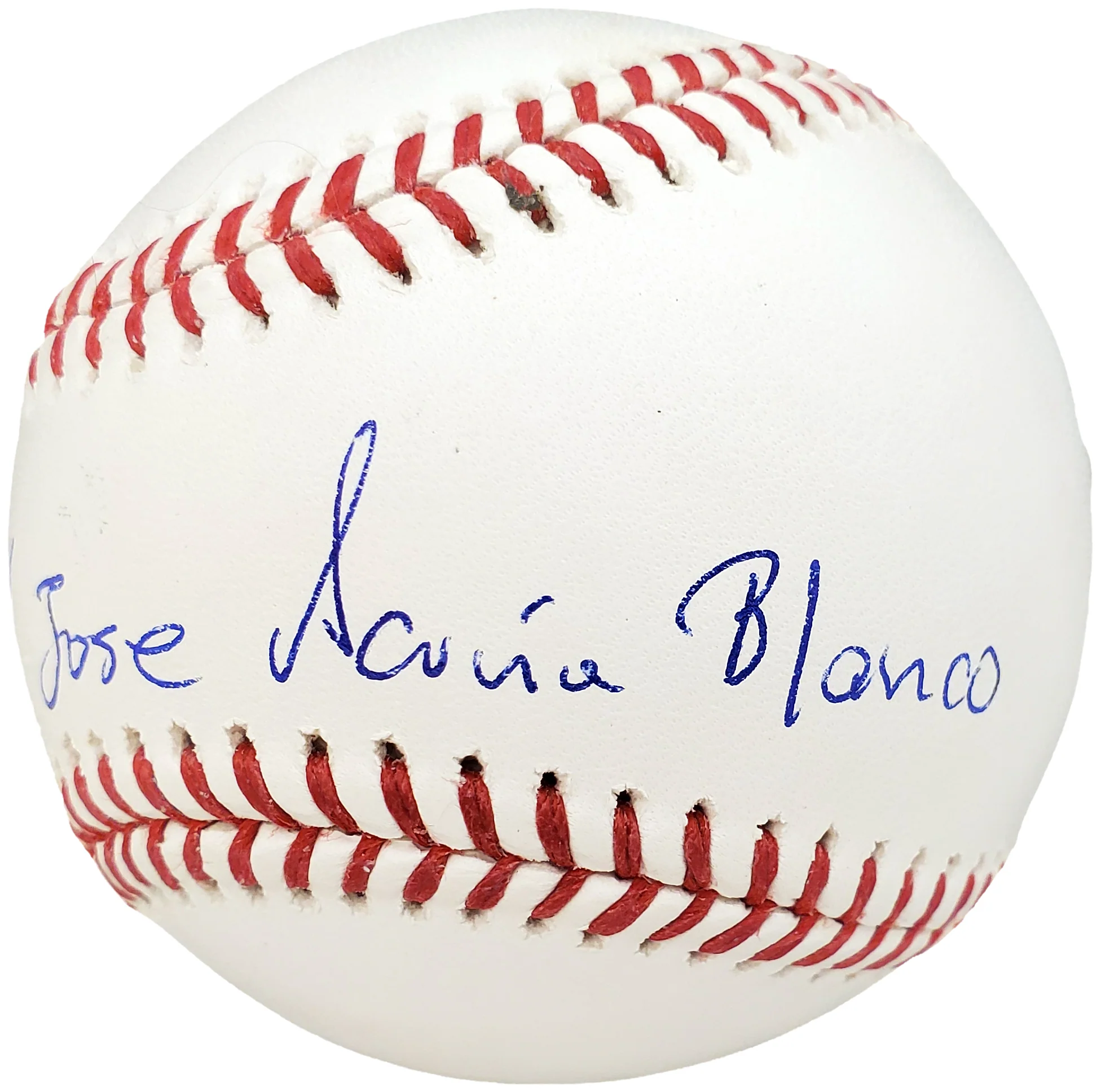 Ronald Acuna Jr. Autographed Official MLB Baseball Atlanta Braves Full Name Beckett BAS Stock #185593 - Image 3