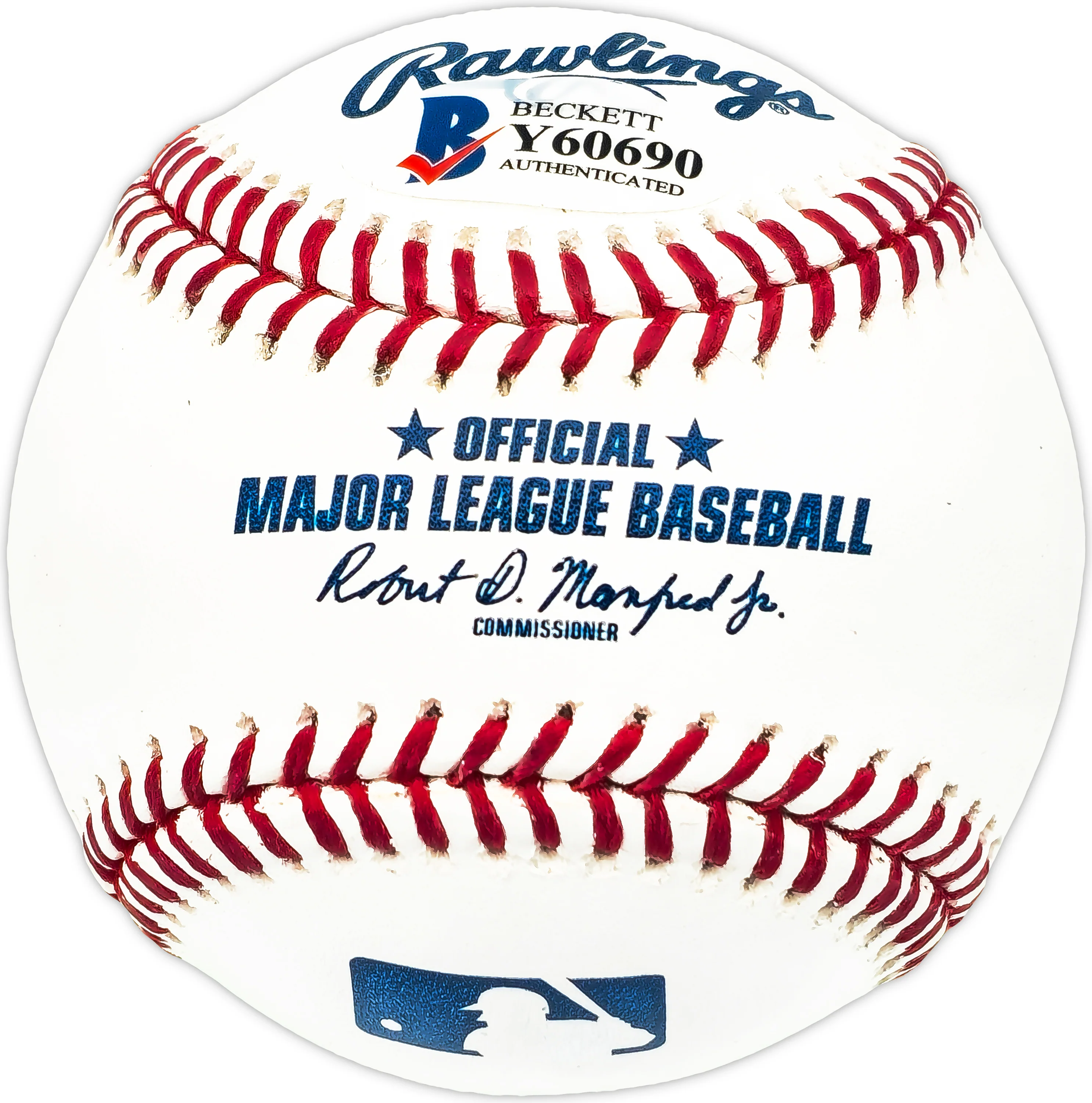 Ronald Acuna Jr. Autographed Official MLB Baseball Atlanta Braves Full Name Beckett BAS #Y60690 - Image 4