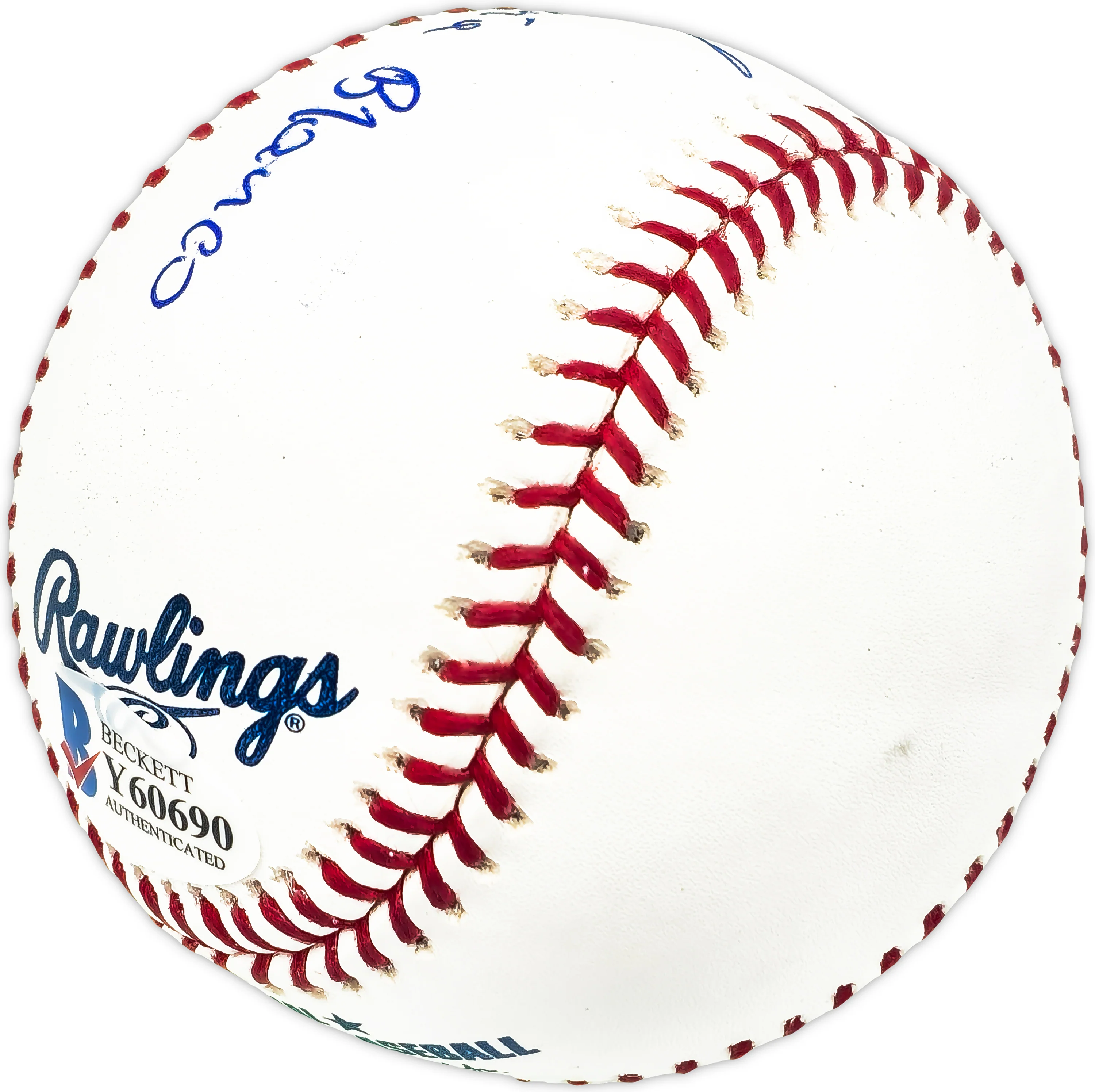 Ronald Acuna Jr. Autographed Official MLB Baseball Atlanta Braves Full Name Beckett BAS #Y60690 - Image 5