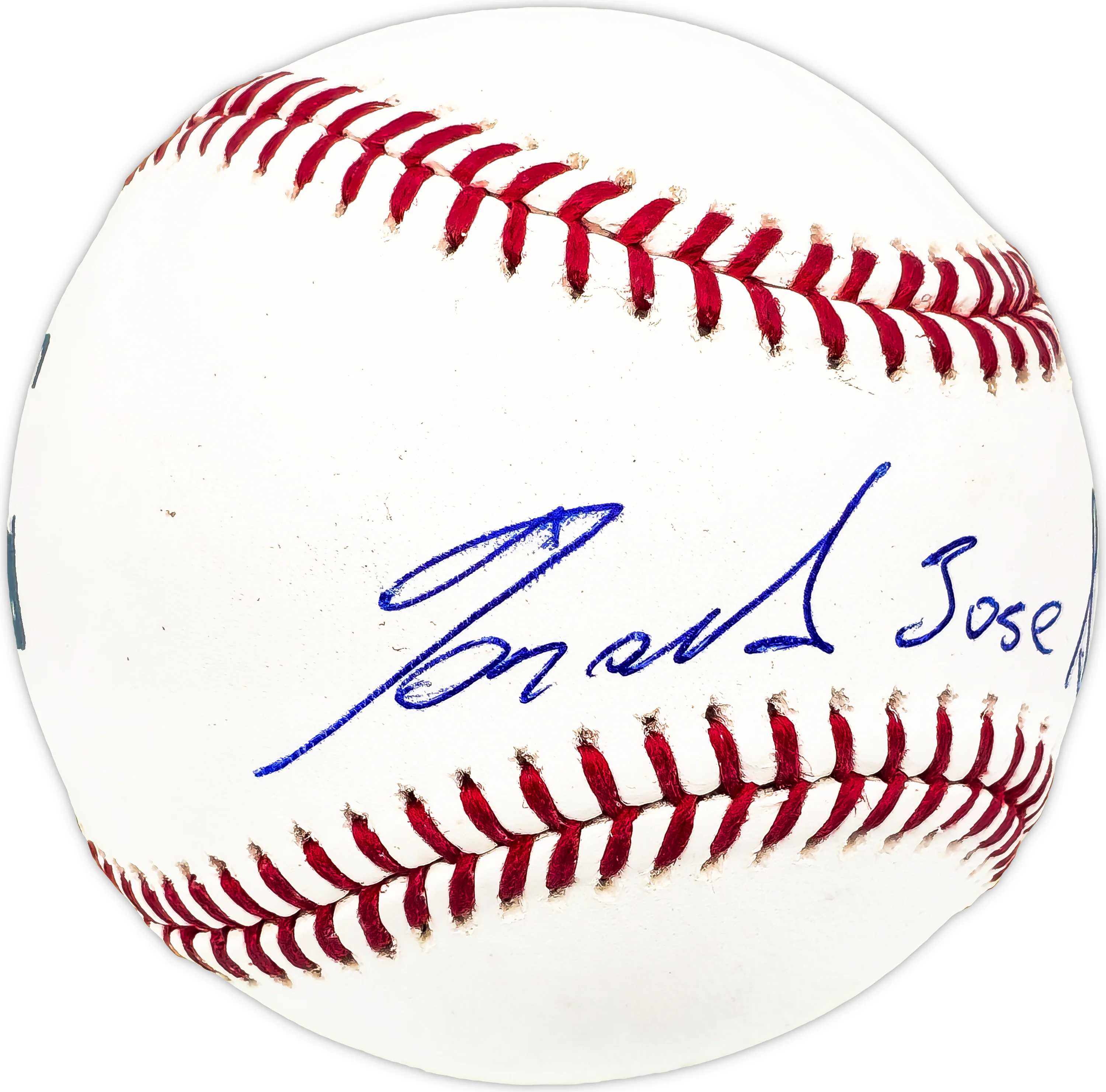 Ronald Acuna Jr. Autographed Official MLB Baseball Atlanta Braves Full Name Beckett BAS #Y60705 - Image 2