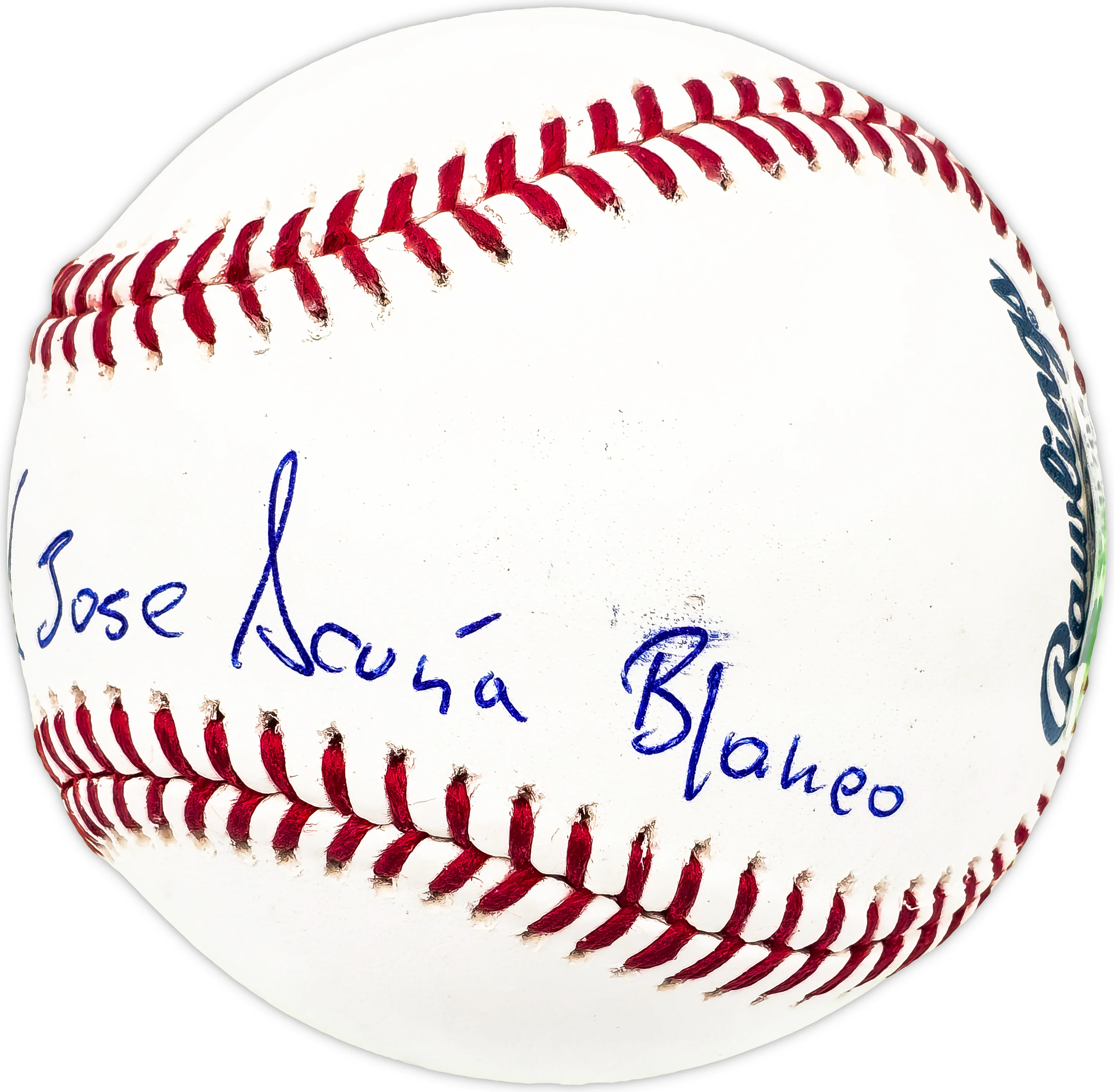 Ronald Acuna Jr. Autographed Official MLB Baseball Atlanta Braves Full Name Beckett BAS #Y60705 - Image 3
