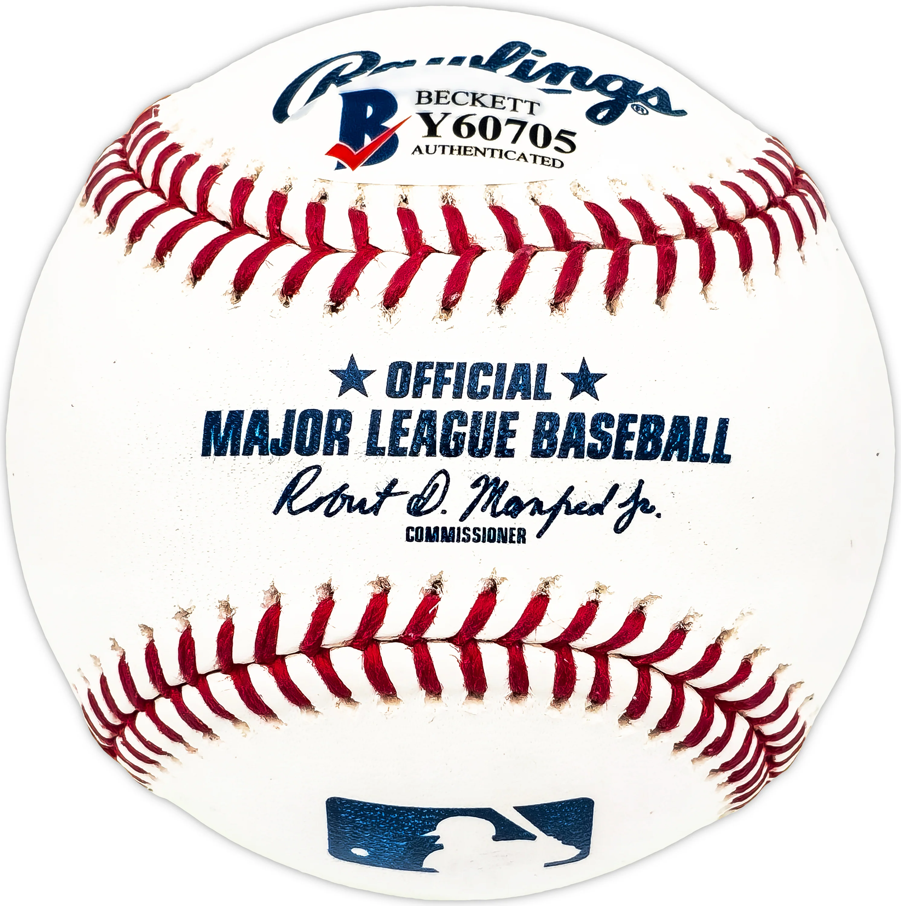 Ronald Acuna Jr. Autographed Official MLB Baseball Atlanta Braves Full Name Beckett BAS #Y60705 - Image 4