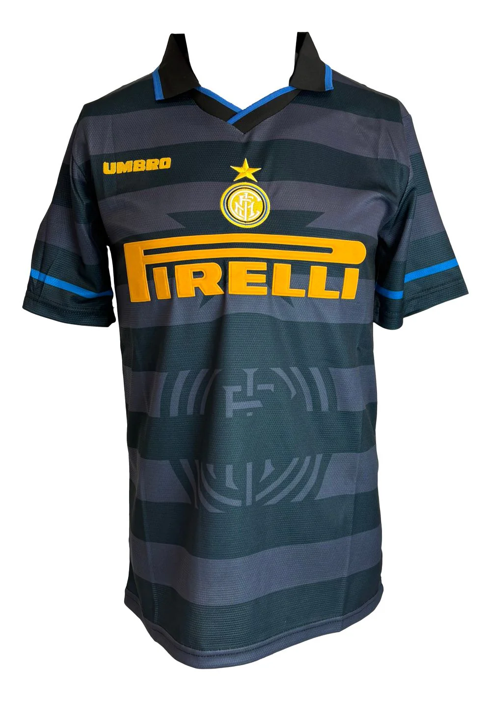 Ronaldo Signed Inter Milan Umbro Soccer Jersey BAS - Image 3