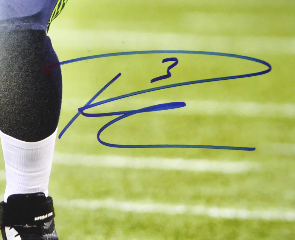 Russell Wilson Autographed 16x20 Photo Seattle Seahawks RW Holo Stock #113664 - Image 2