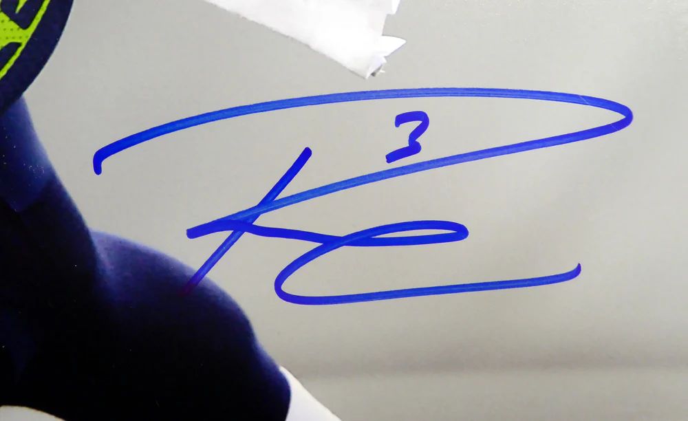 Russell Wilson Autographed 16x20 Photo Seattle Seahawks RW Holo Stock #113665 - Image 2