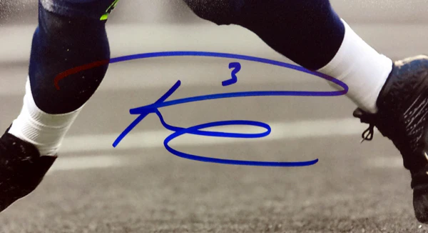 Russell Wilson Autographed 16x20 Photo Seattle Seahawks RW Holo Stock #85980 - Image 2