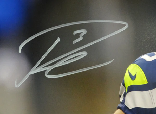 Russell Wilson Autographed 16x20 Photo Seattle Seahawks RW Holo Stock #88006 - Image 2