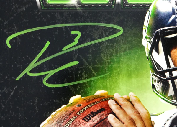 Russell Wilson Autographed 16x20 Photo Seattle Seahawks RW Holo Stock #88011 - Image 2