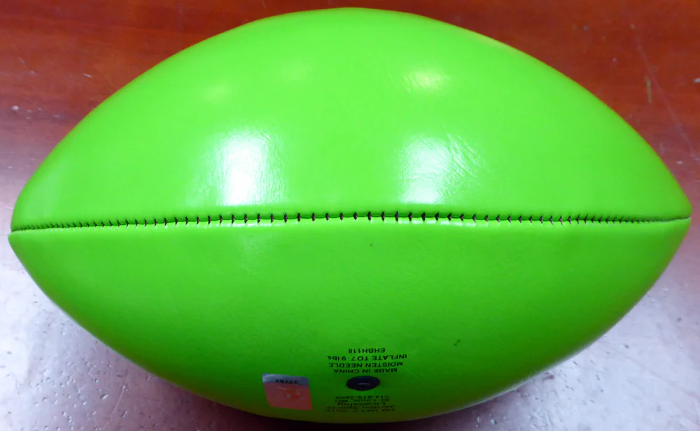 Russell Wilson Autographed Green Logo Football Seattle Seahawks RW Holo Stock #113614 - Image 4