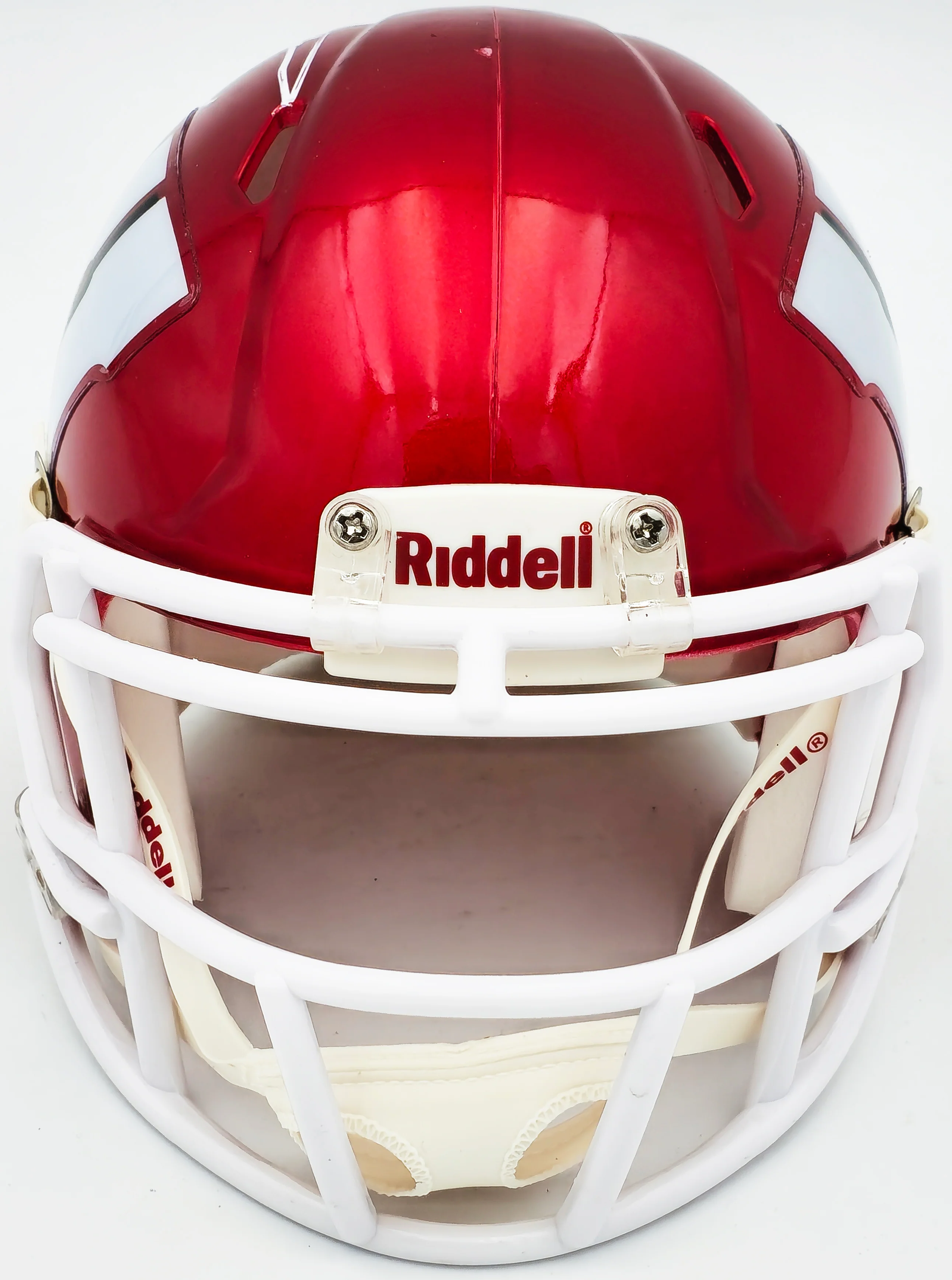 Russell Wilson Autographed Wisconsin Badgers Flash Red Speed Mini Helmet Fanatics Holo Stock #227951 - Image 3