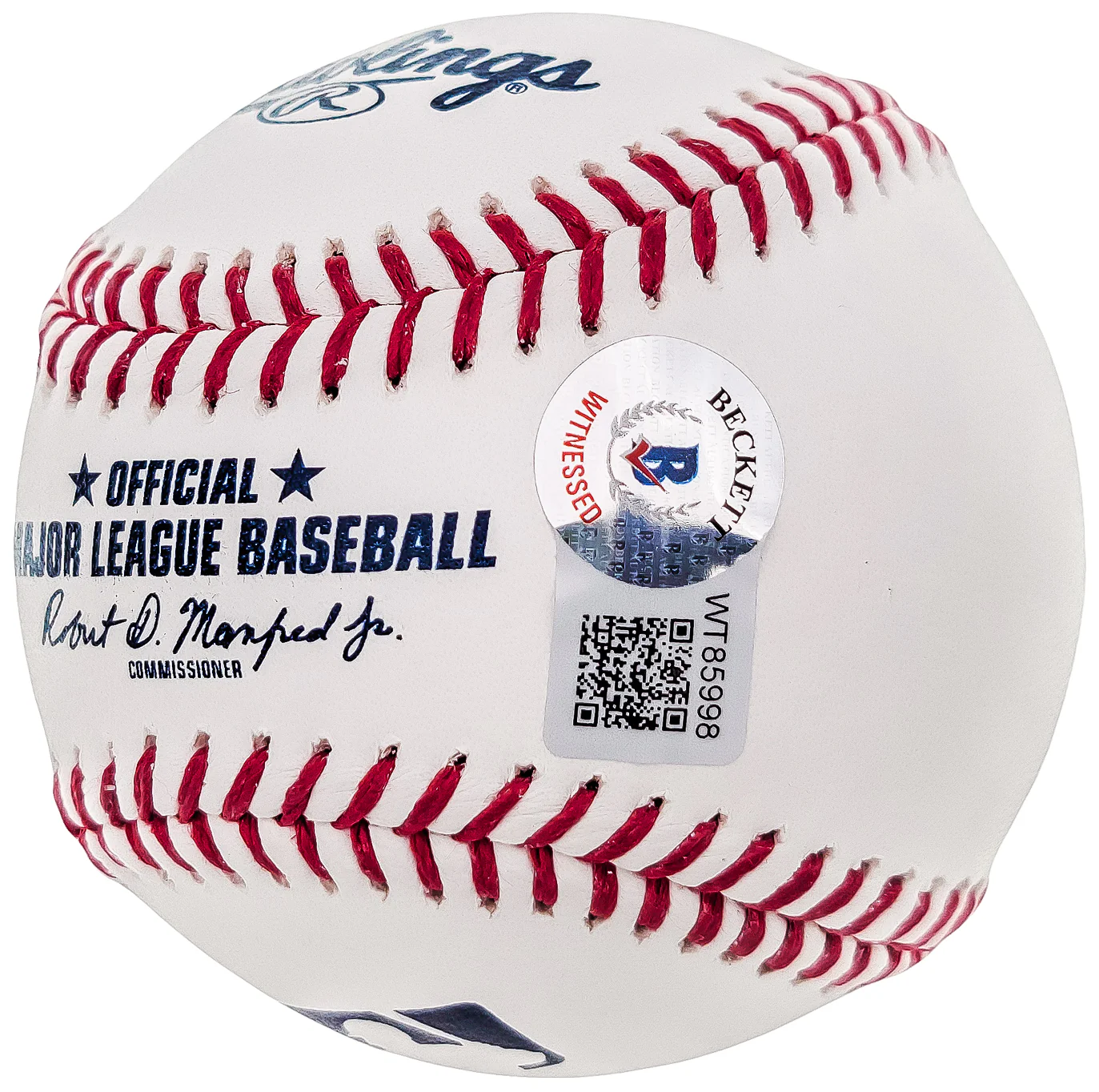 Ryan Howard Autographed Baseball Philadelphia Phillies "05 NL ROY" Beckett BAS QR Stock #202600 - Image 4