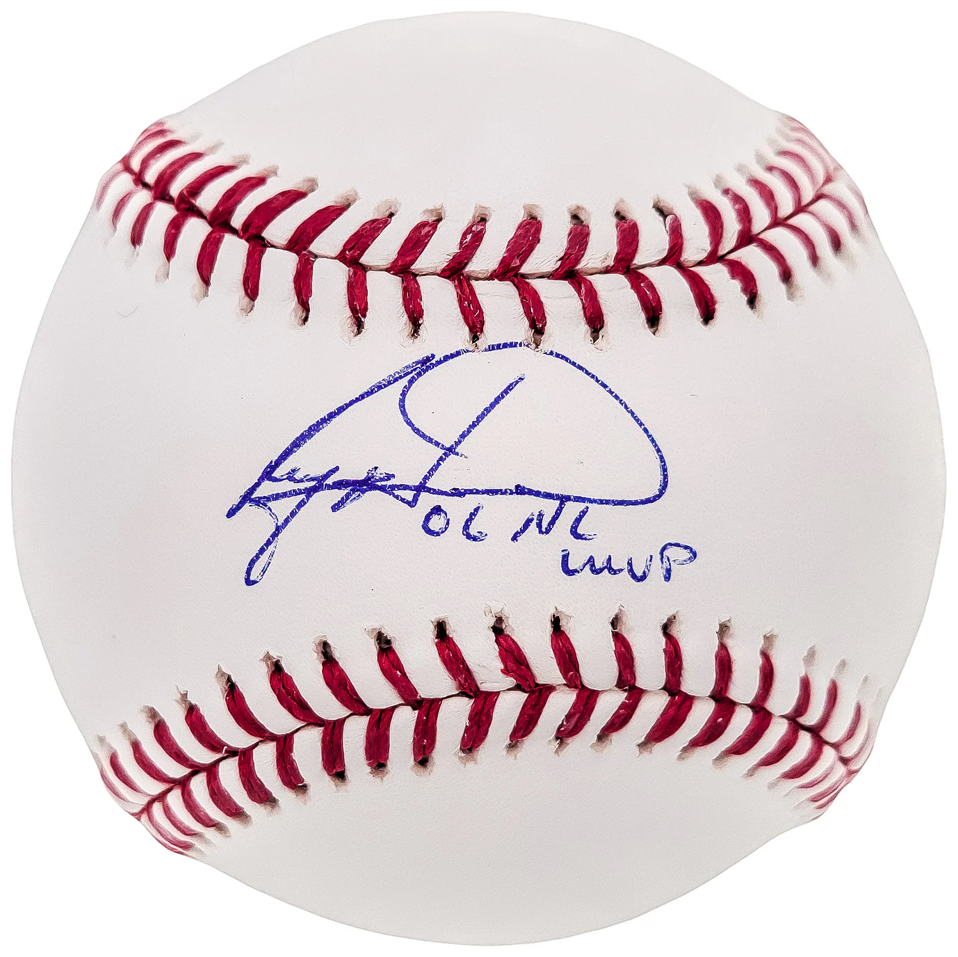Ryan Howard Autographed Baseball Philadelphia Phillies "06 NL MVP" Beckett BAS QR Stock #202598 - Image 2