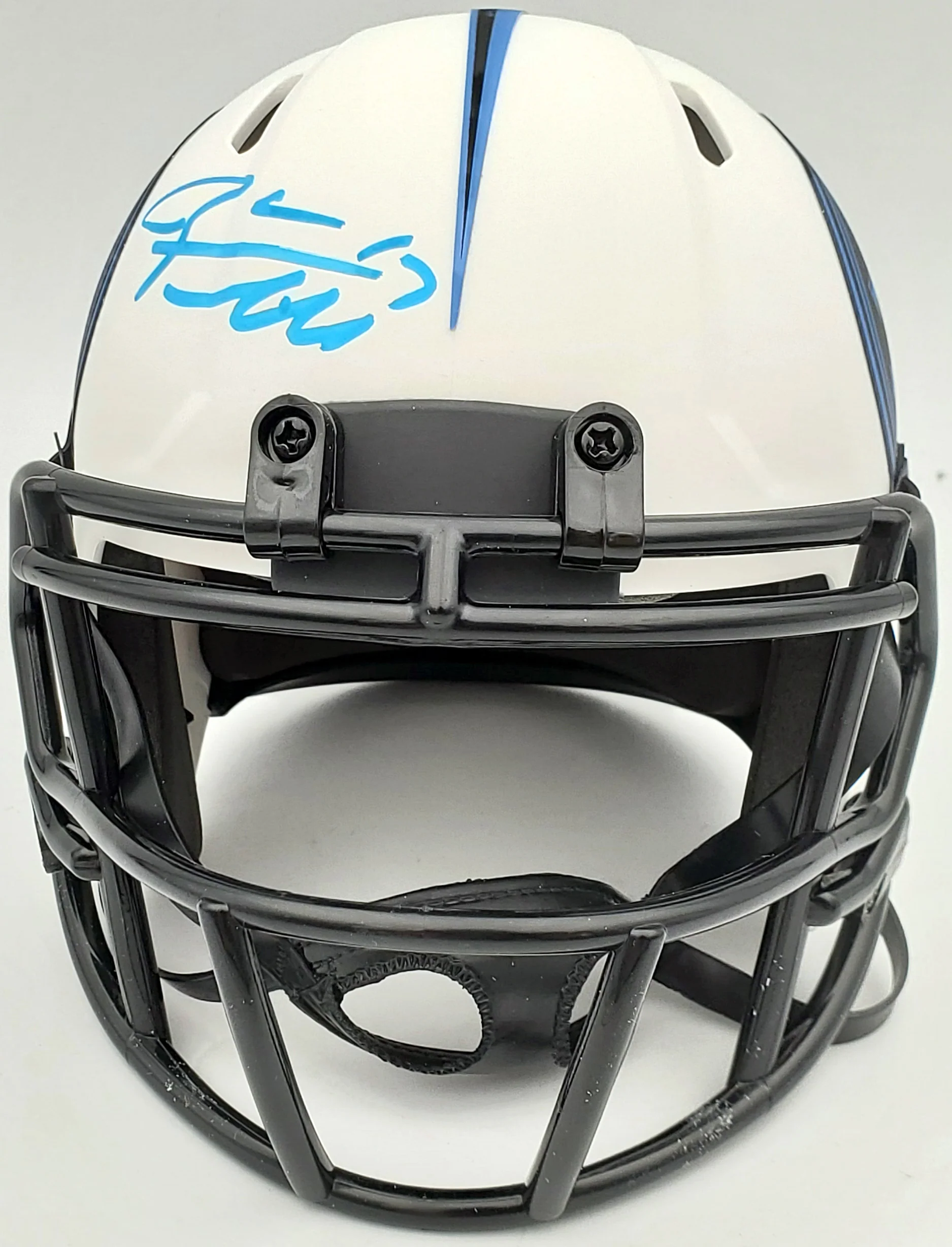 Ryan Tannehill Autographed Tennessee Titans Lunar Eclipse White Speed Mini Helmet Beckett BAS QR Stock #197224 - Image 5