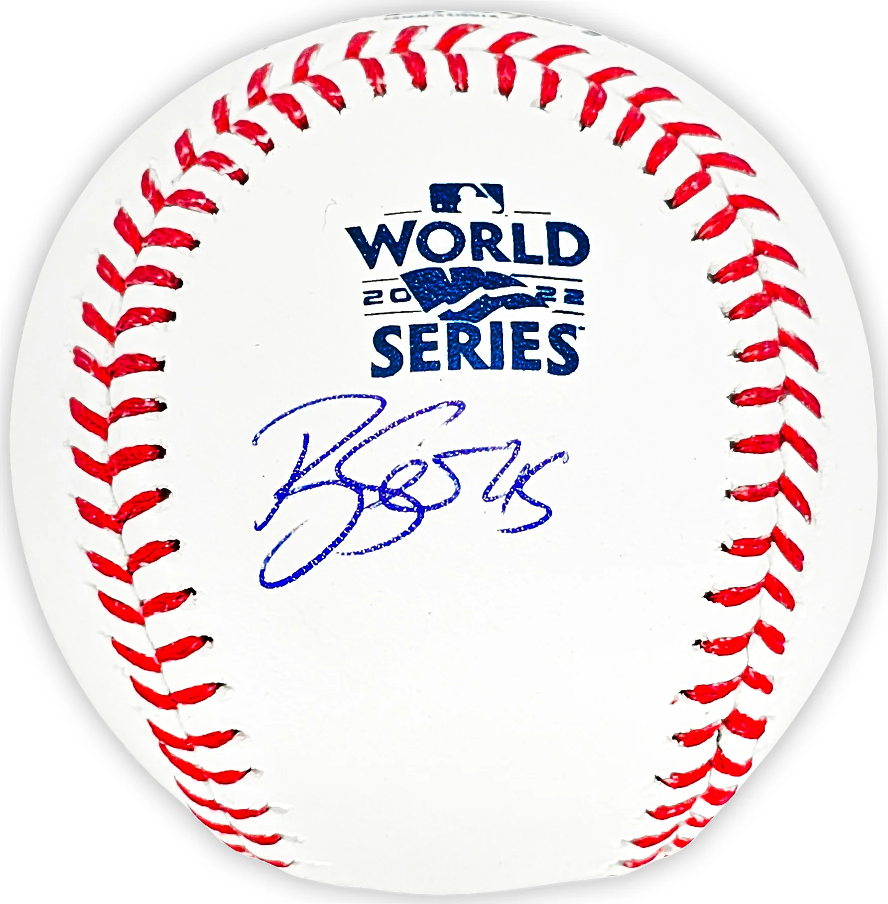 Ryne Stanek Autographed Official 2022 World Series MLB Baseball Houston Astros Beckett BAS Witness Stock #215408 - Image 2