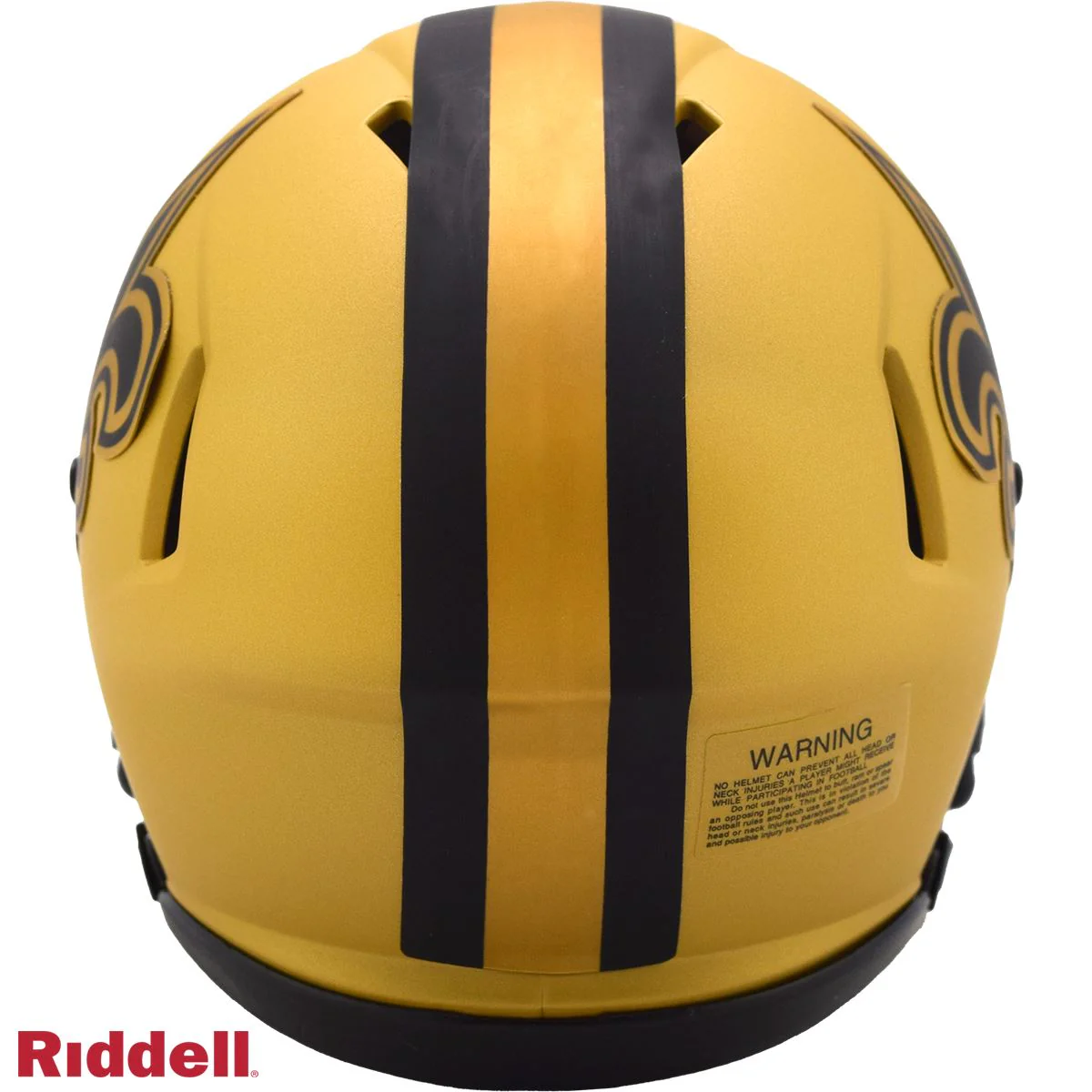 New Orleans Saints RAVE Speed Mini Football Helmet - Image 3