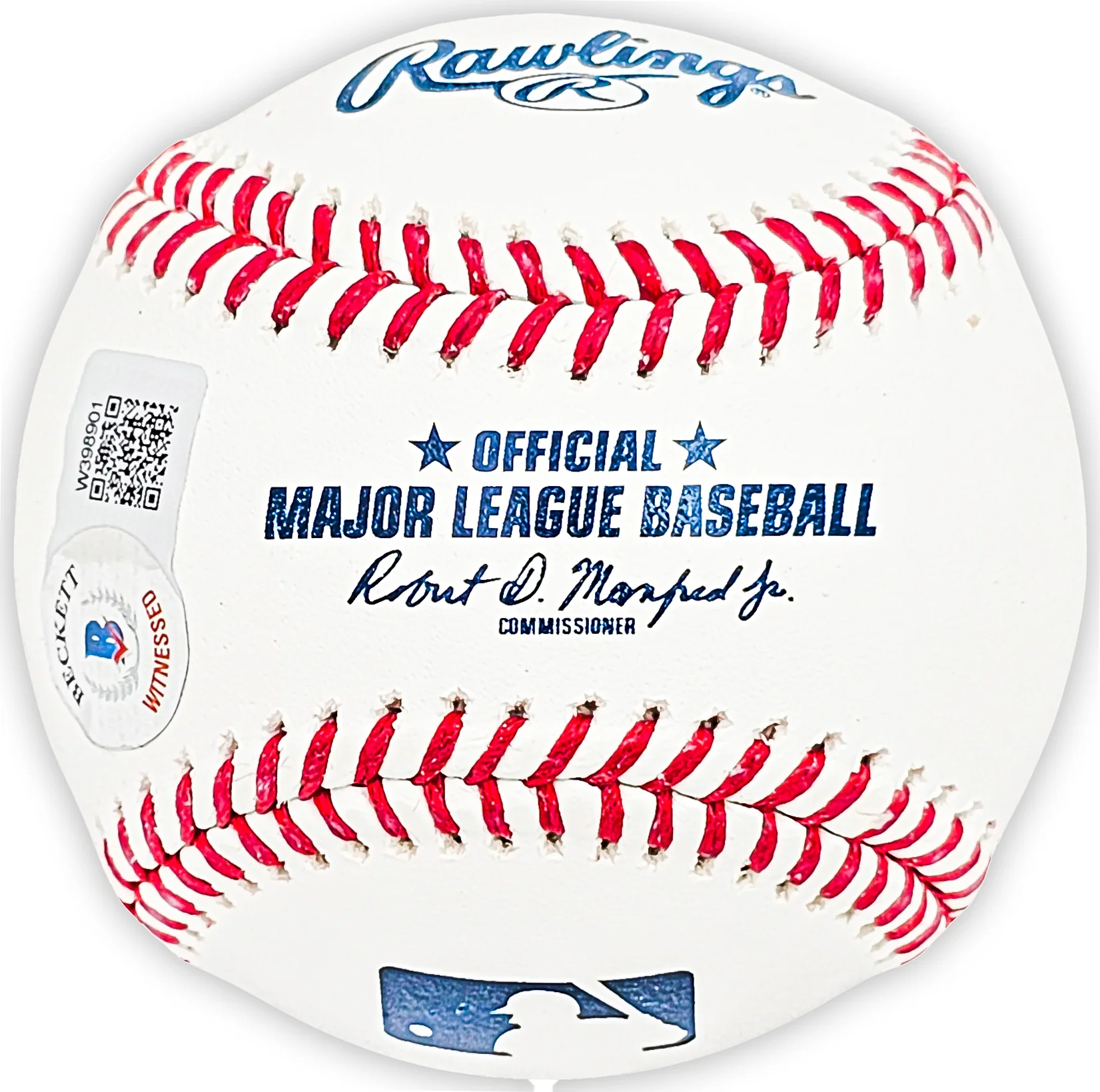 Salvador Perez Autographed Official MLB Baseball Kansas City Royals "WS MVP 15" Beckett BAS Witness Stock #216047 - Image 3