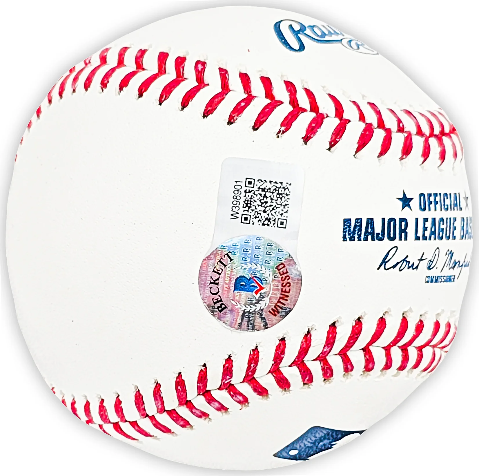 Salvador Perez Autographed Official MLB Baseball Kansas City Royals "WS MVP 15" Beckett BAS Witness Stock #216047 - Image 4