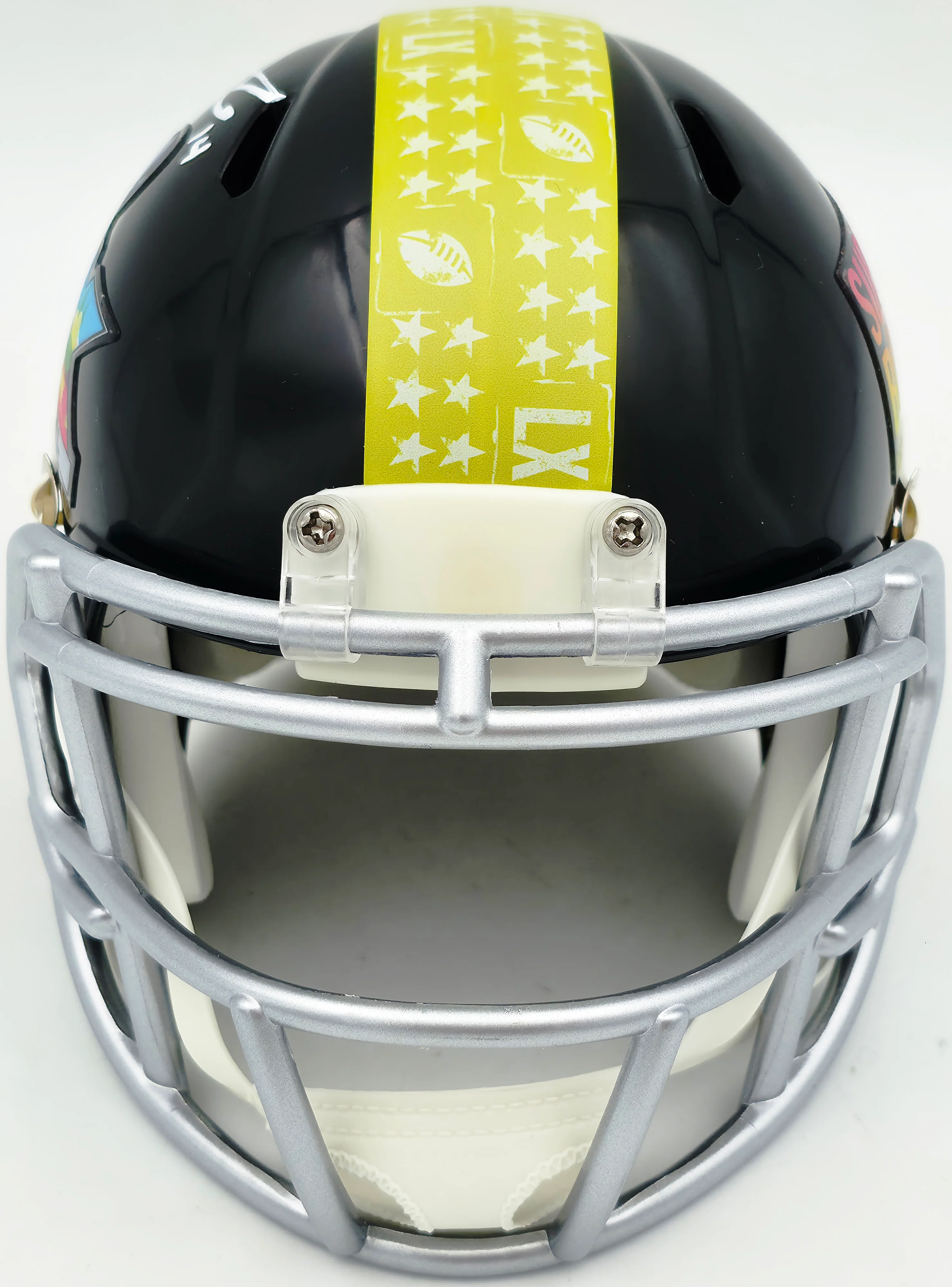 Sam Darnold Autographed Seattle Seahawks Black SB LX Logo Speed Mini Helmet Beckett BAS Witness Stock #261844 - Image 4