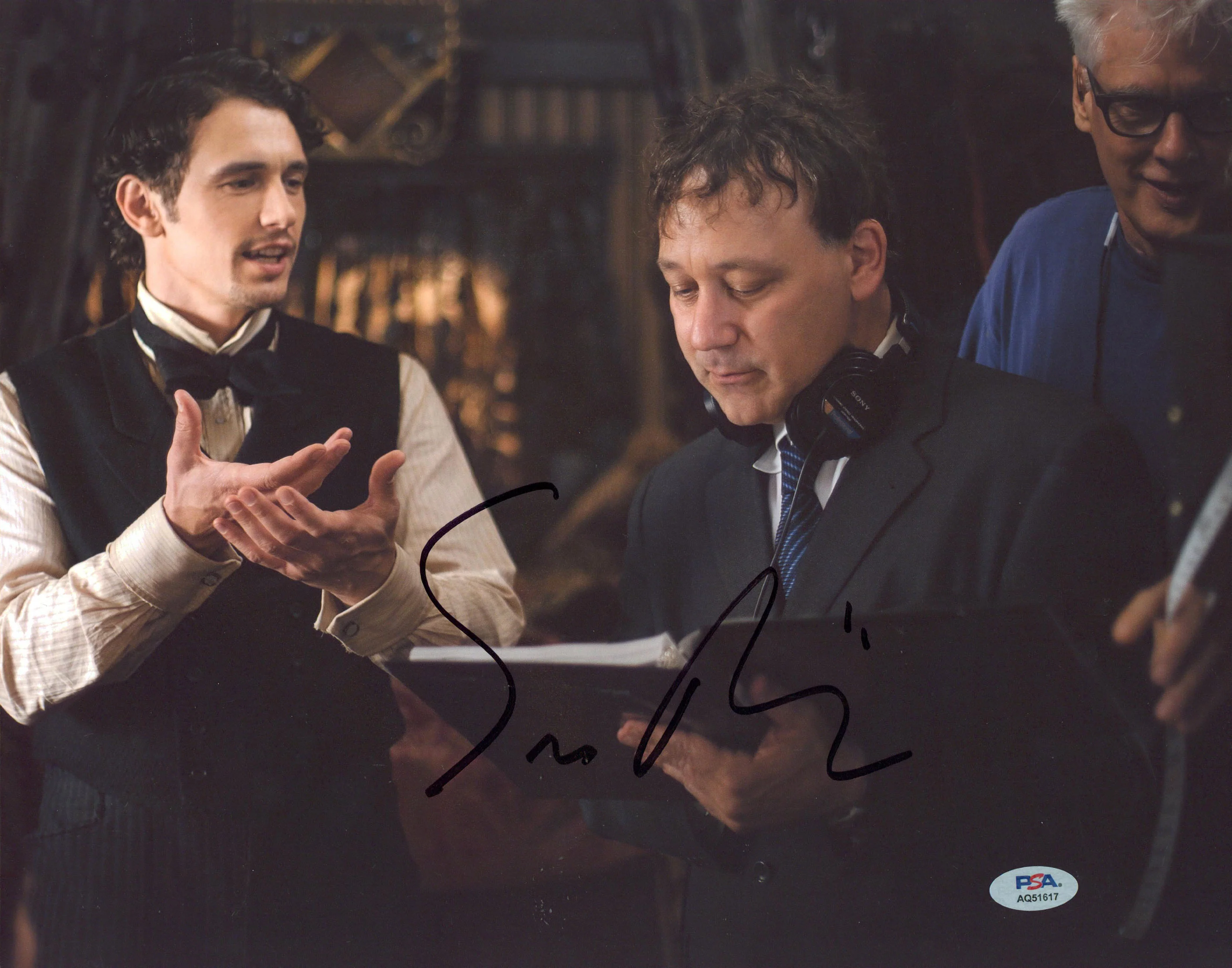 Sam Raimi Oz the Great and Powerful Authentic Signed 11x14 Photo PSA #AQ51617 - Image 2