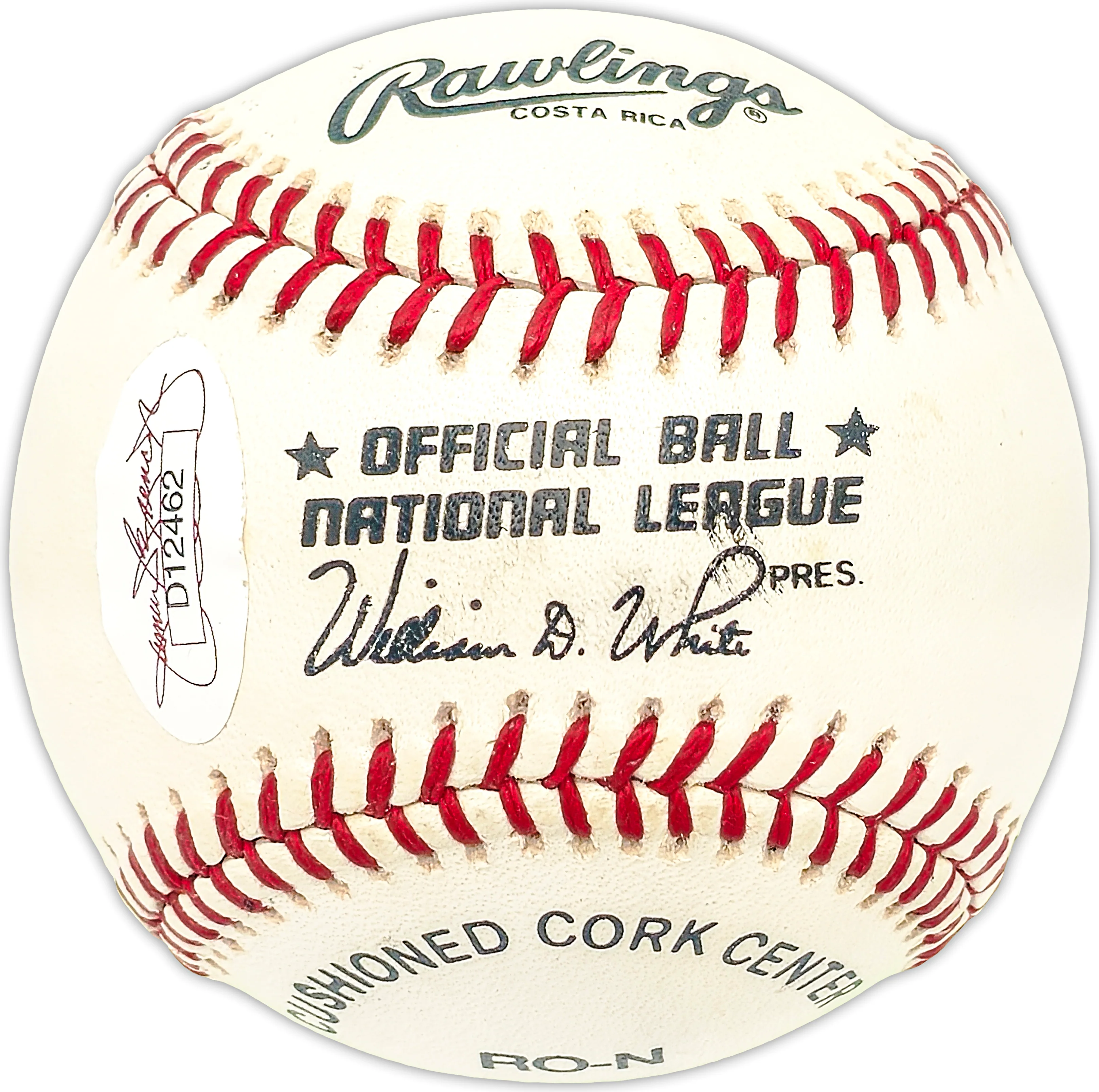 Sammy Drake Autographed Official NL Baseball Chicago Cubs, New York Mets JSA #D12462 - Image 2