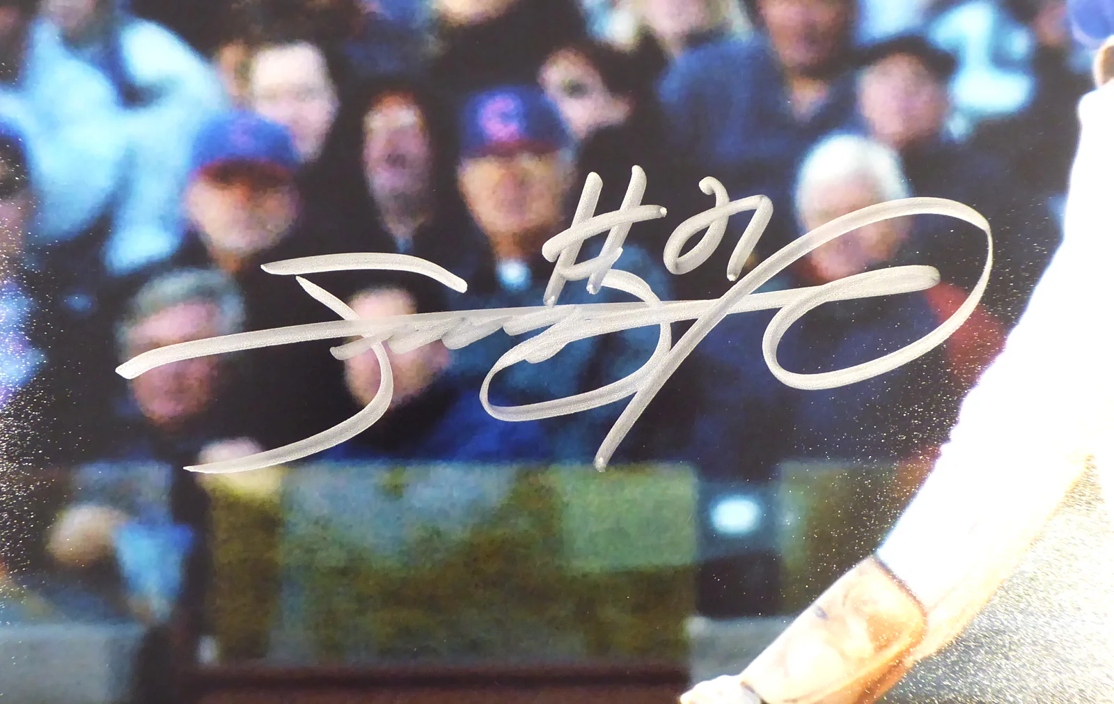 Sammy Sosa Autographed 11x14 Photo Chicago Cubs Beckett BAS Stock #177684 - Image 2