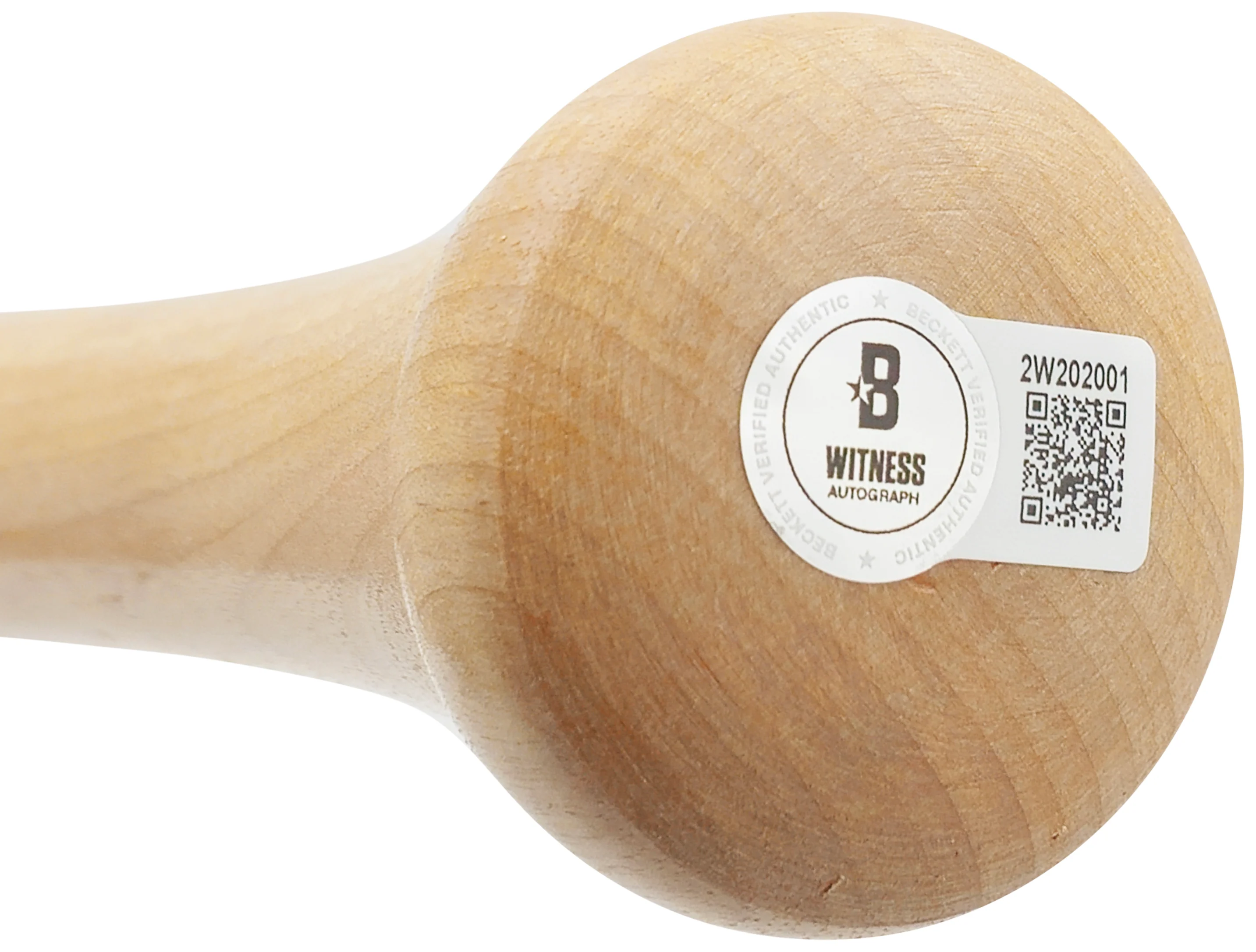 Sammy Sosa Autographed Blonde Louisville Slugger Pro Stock Baseball Bat Chicago Cubs Beckett BAS Witness Stock #236675 - Image 4