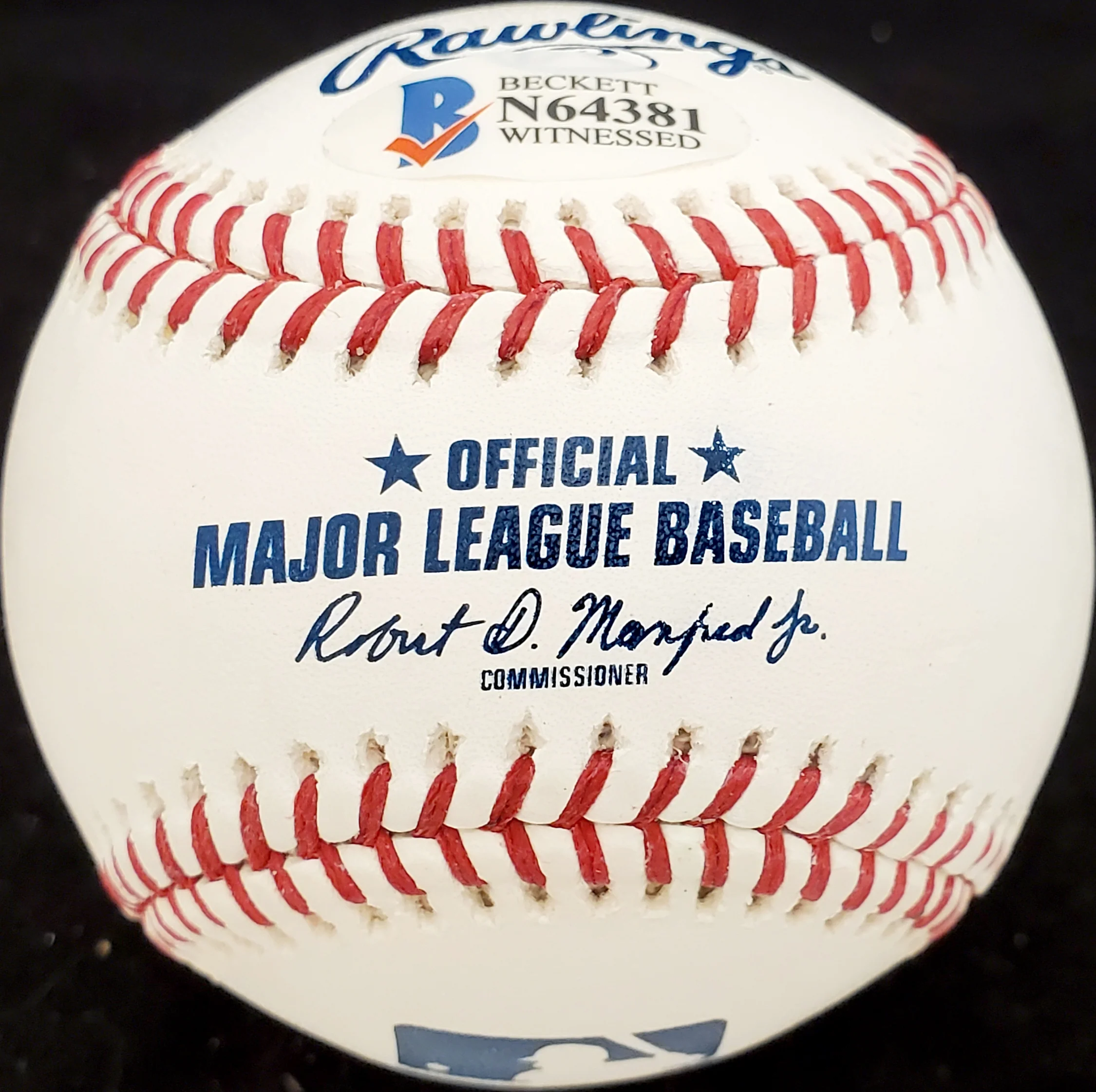 Sammy Sosa Autographed Official MLB Baseball Chicago Cubs "609 HRs" Beckett BAS #N64381 - Image 2