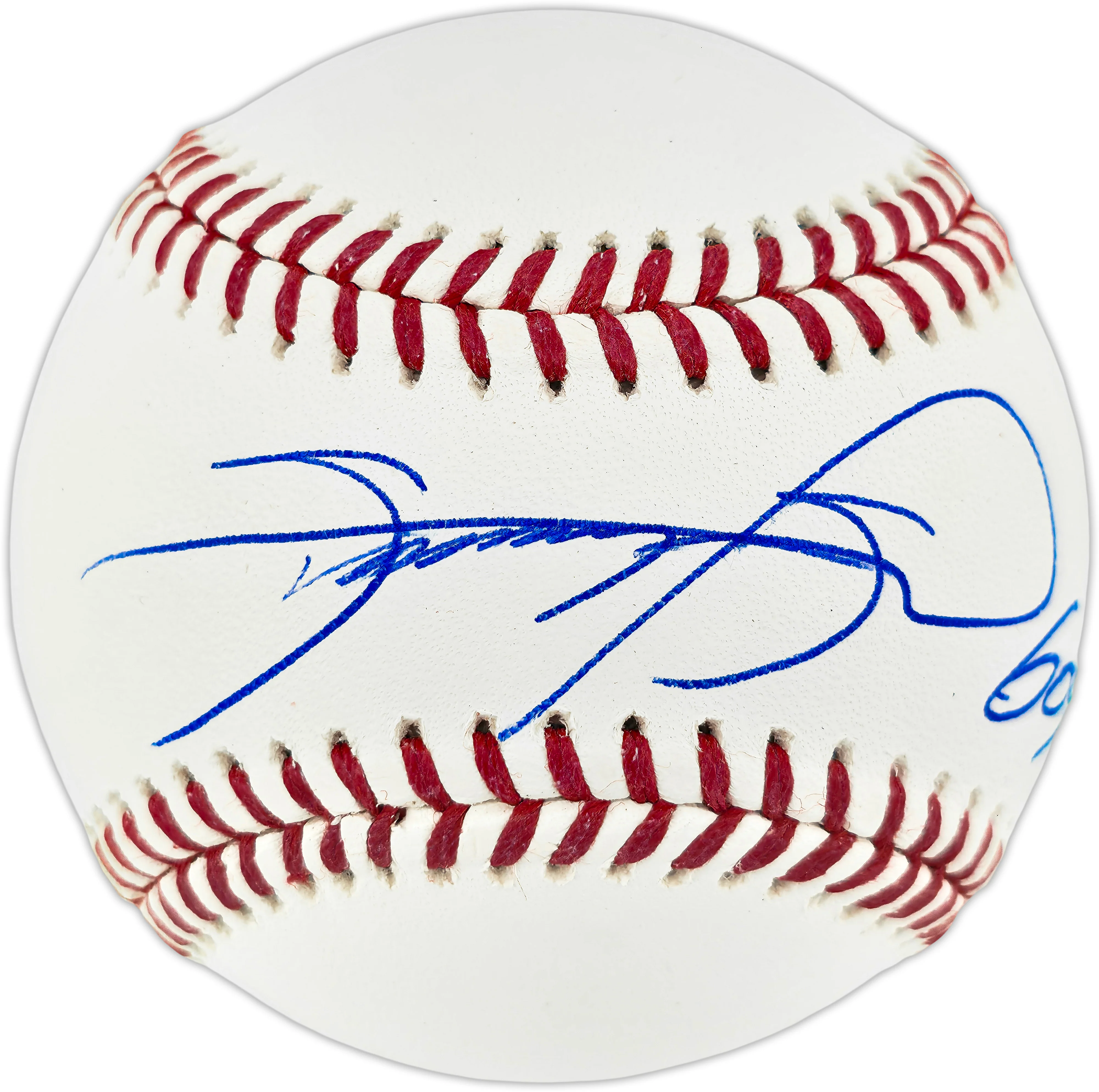 Sammy Sosa Autographed Official MLB Baseball Chicago Cubs "609 HRS" Beckett BAS QR #BQ06763 - Image 2