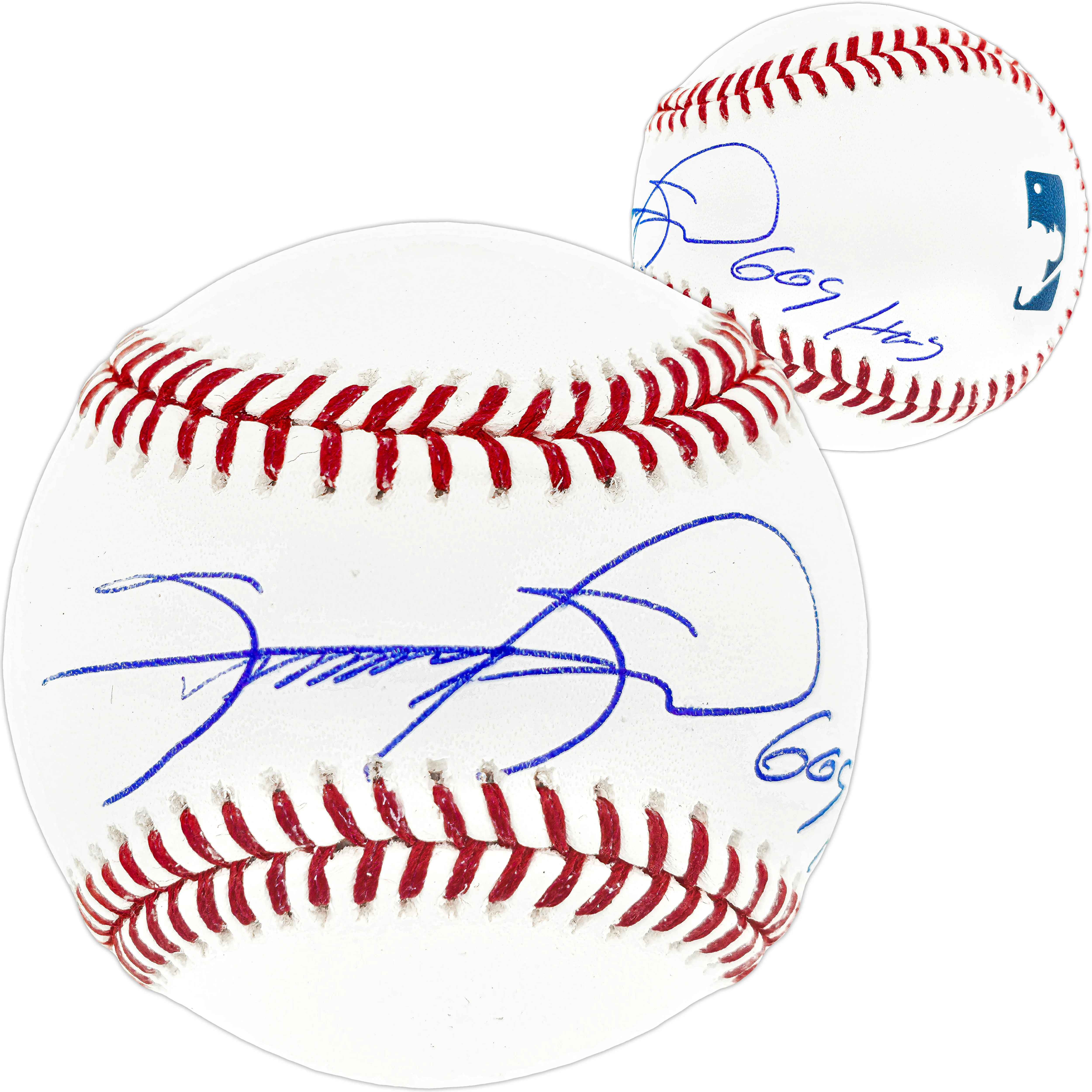 Sammy Sosa Autographed Official MLB Baseball Chicago Cubs "609 HRS" Beckett BAS QR Stock #244050