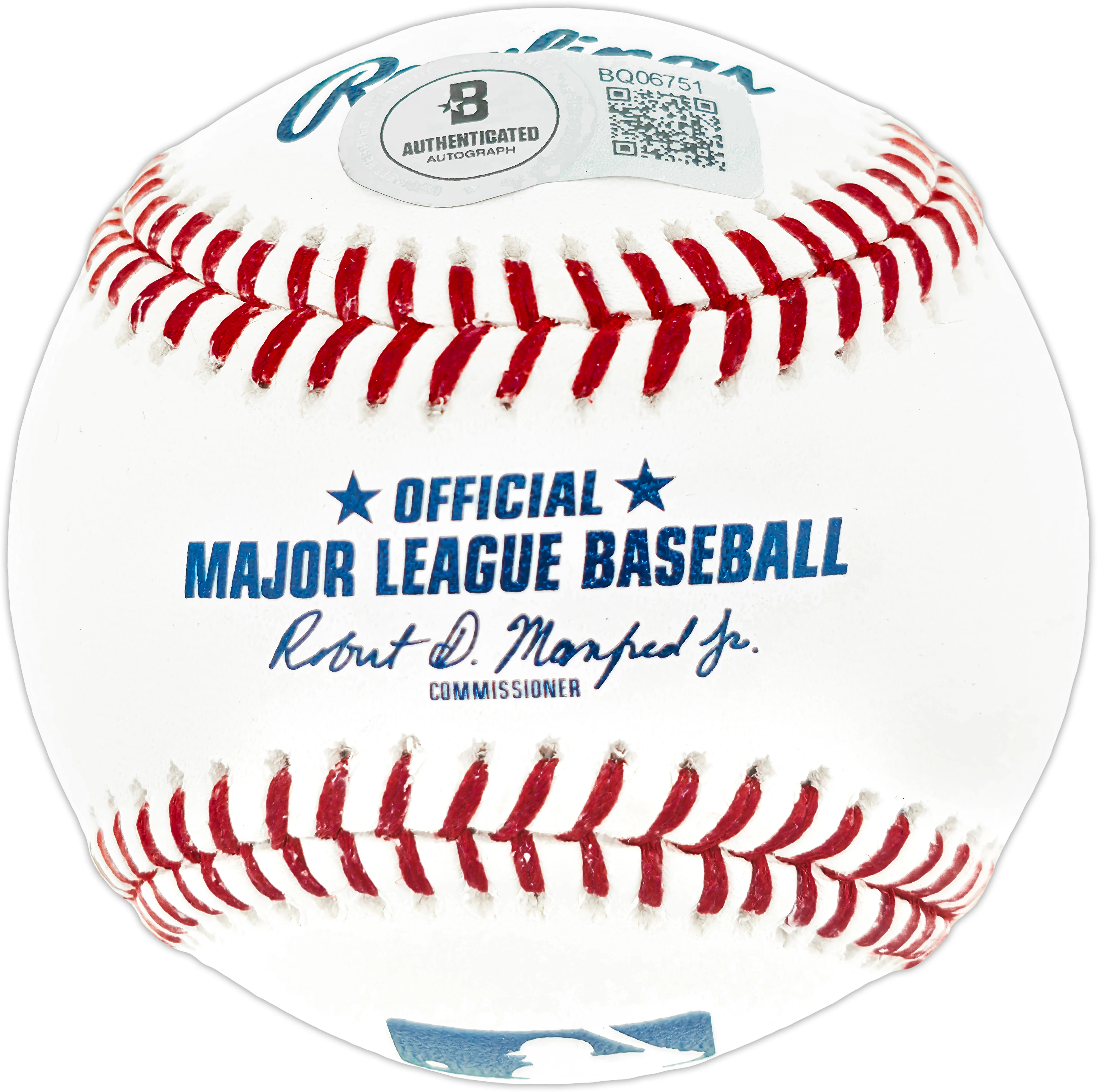 Sammy Sosa Autographed Official MLB Baseball Chicago Cubs "609 HRS" Beckett BAS QR Stock #244050 - Image 5