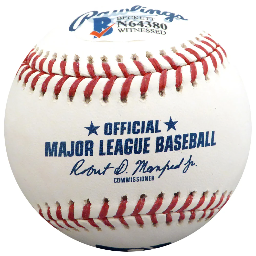 Sammy Sosa Autographed Official MLB Baseball Chicago Cubs "98 NL MVP" Beckett BAS Stock #148621 - Image 3