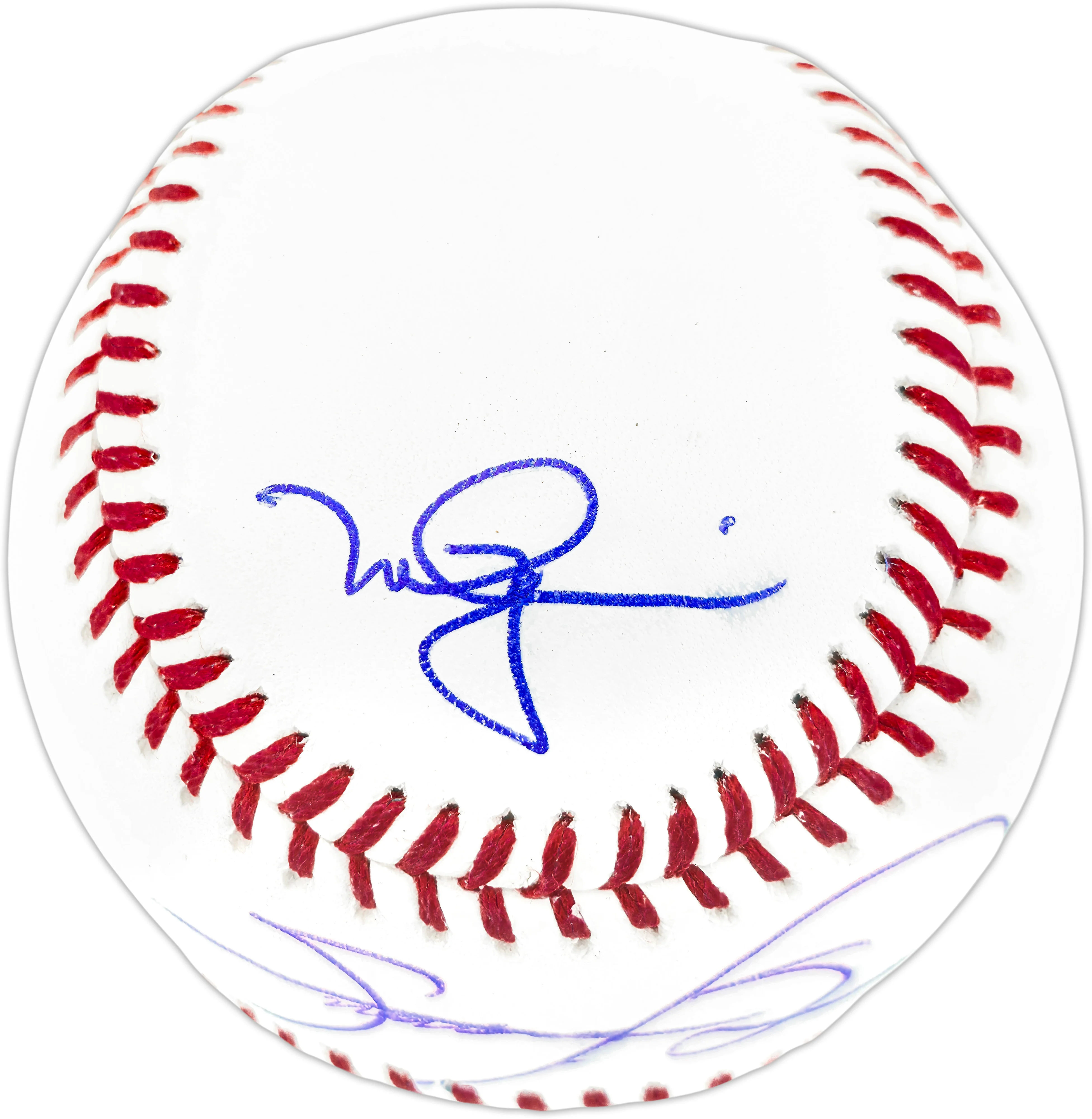 Sammy Sosa & Mark McGwire Autographed Official MLB Baseball Chicago Cubs, St. Louis Cardinals Beckett BAS Witness Stock #253599 - Image 3